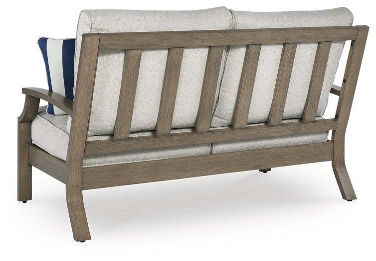 Rainier Ranch Outdoor Loveseat with Cushion - Image 7