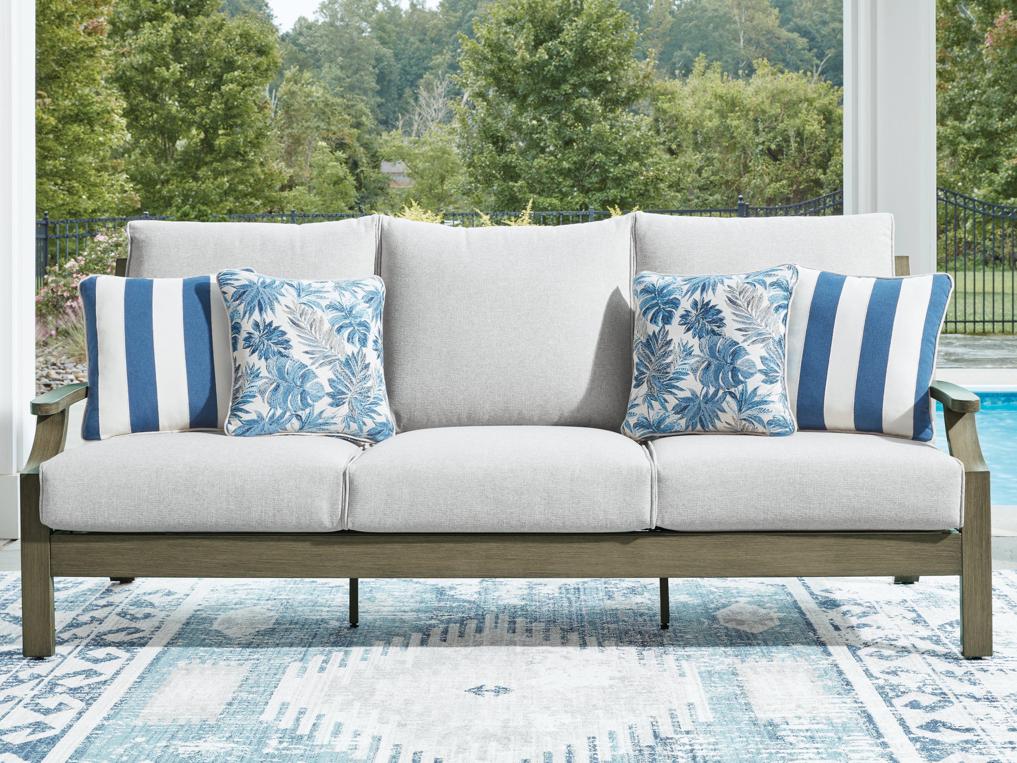 Rainier Ranch Outdoor Sofa with Cushion - Image 2