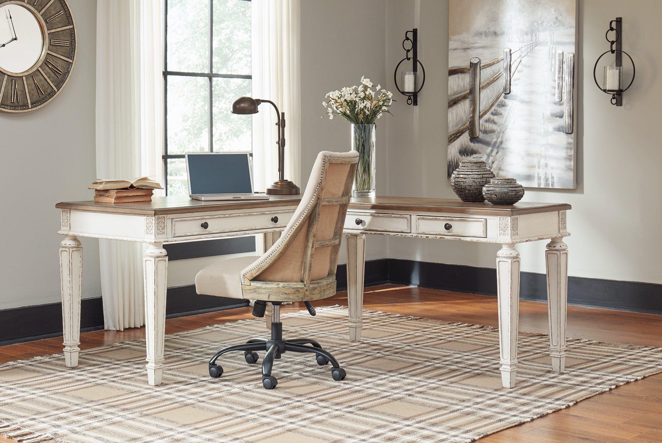 Realyn 2-Piece Home Office Lift Top Desk - Image 24