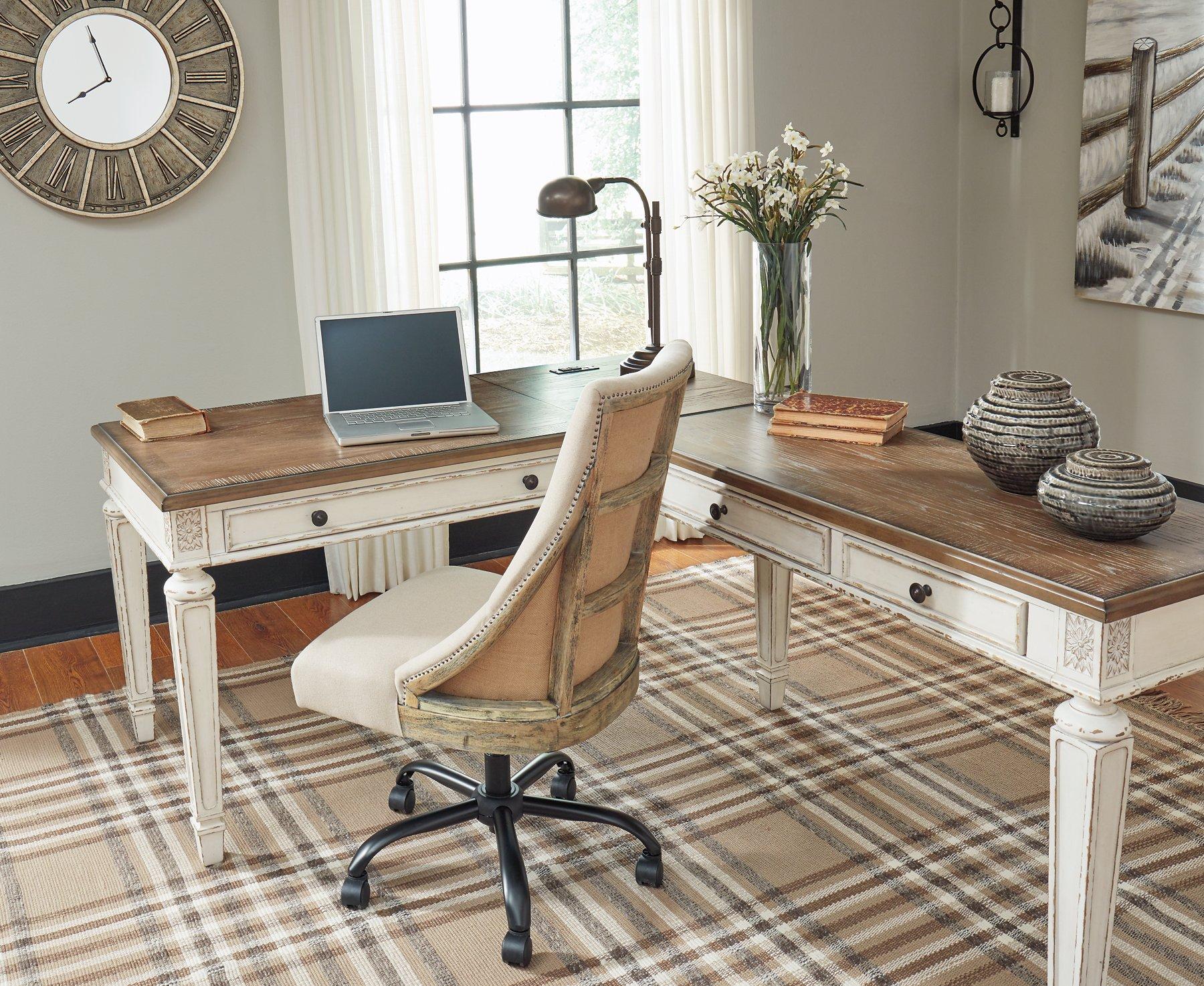 Realyn 2-Piece Home Office Lift Top Desk - Image 25