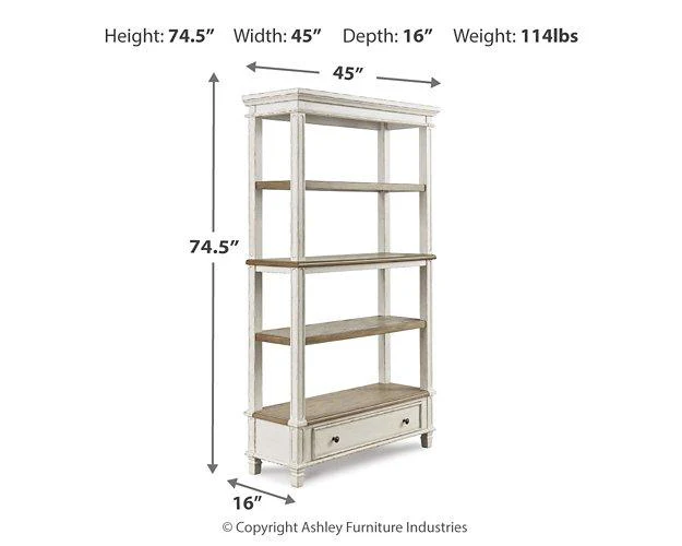 Realyn 75" Bookcase - Image 7