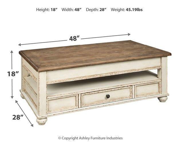 Realyn Coffee Table with Lift Top - Image 12