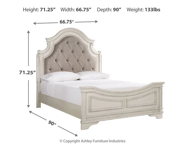 Realyn Upholstered Bed - Image 7
