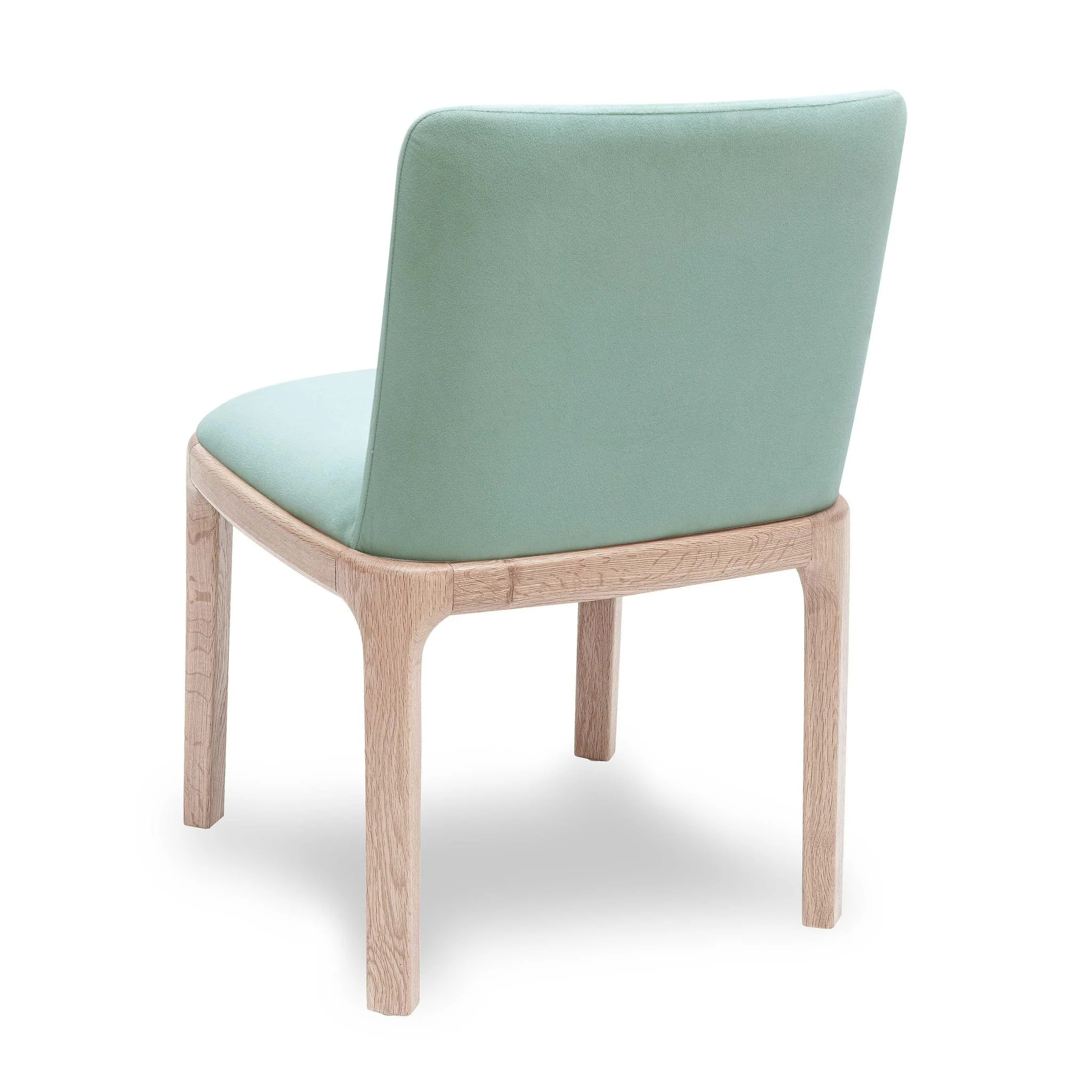 Rebecca Light Blue Performance Velvet Dining Chair - Image 4