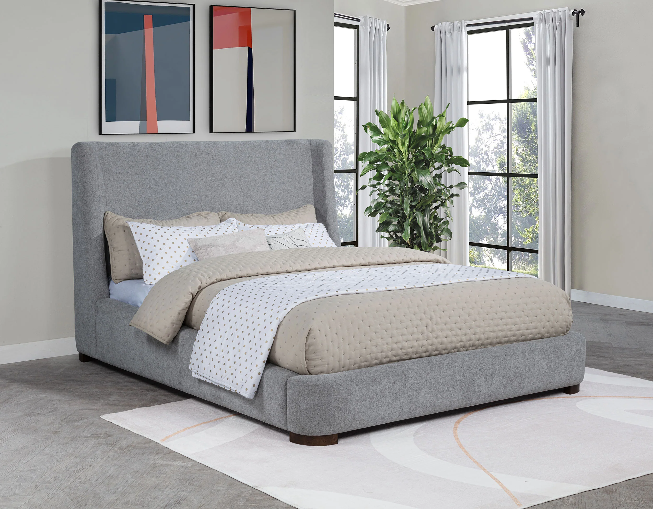 Rennes Wingback Platform Bed - Image 11