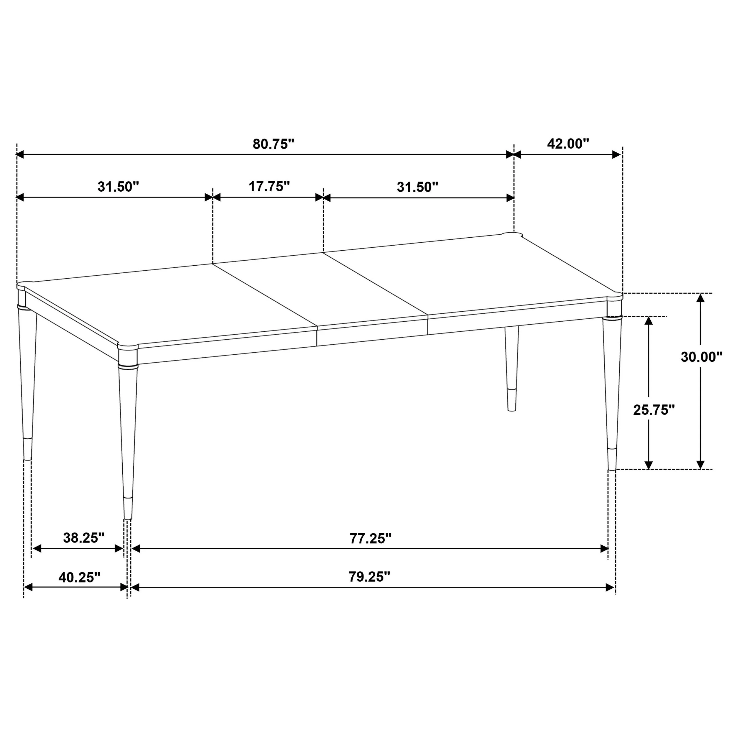 Reseda Extension Dining Table - Image 13