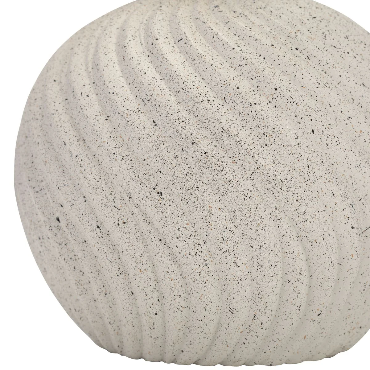 Resin 24" Twist Table Lamp,cream Speckle - Image 4