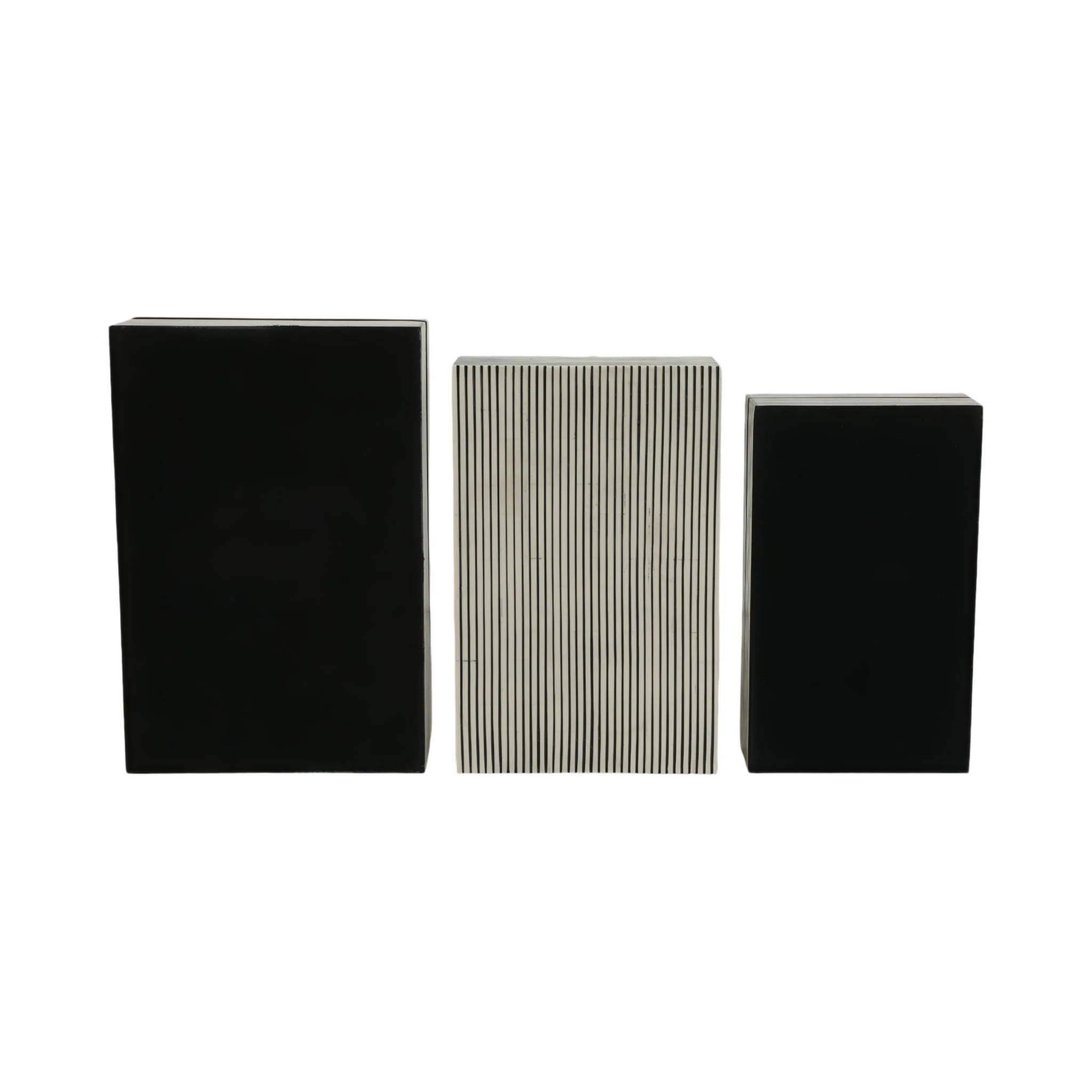 Resin S/3 10/11/12" Ridged Boxes, White - Image 8