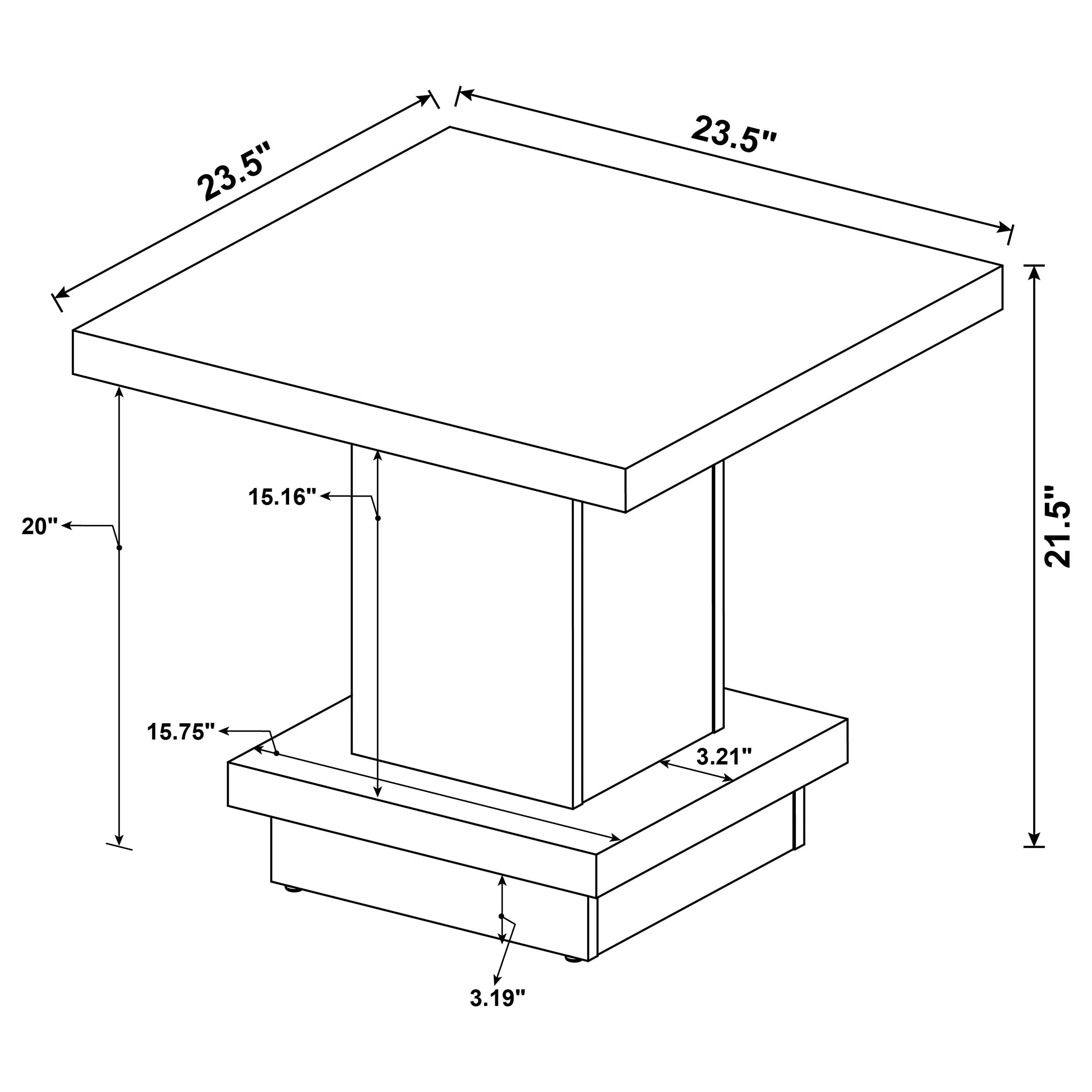 Reston Coffee Table Set - Image 9