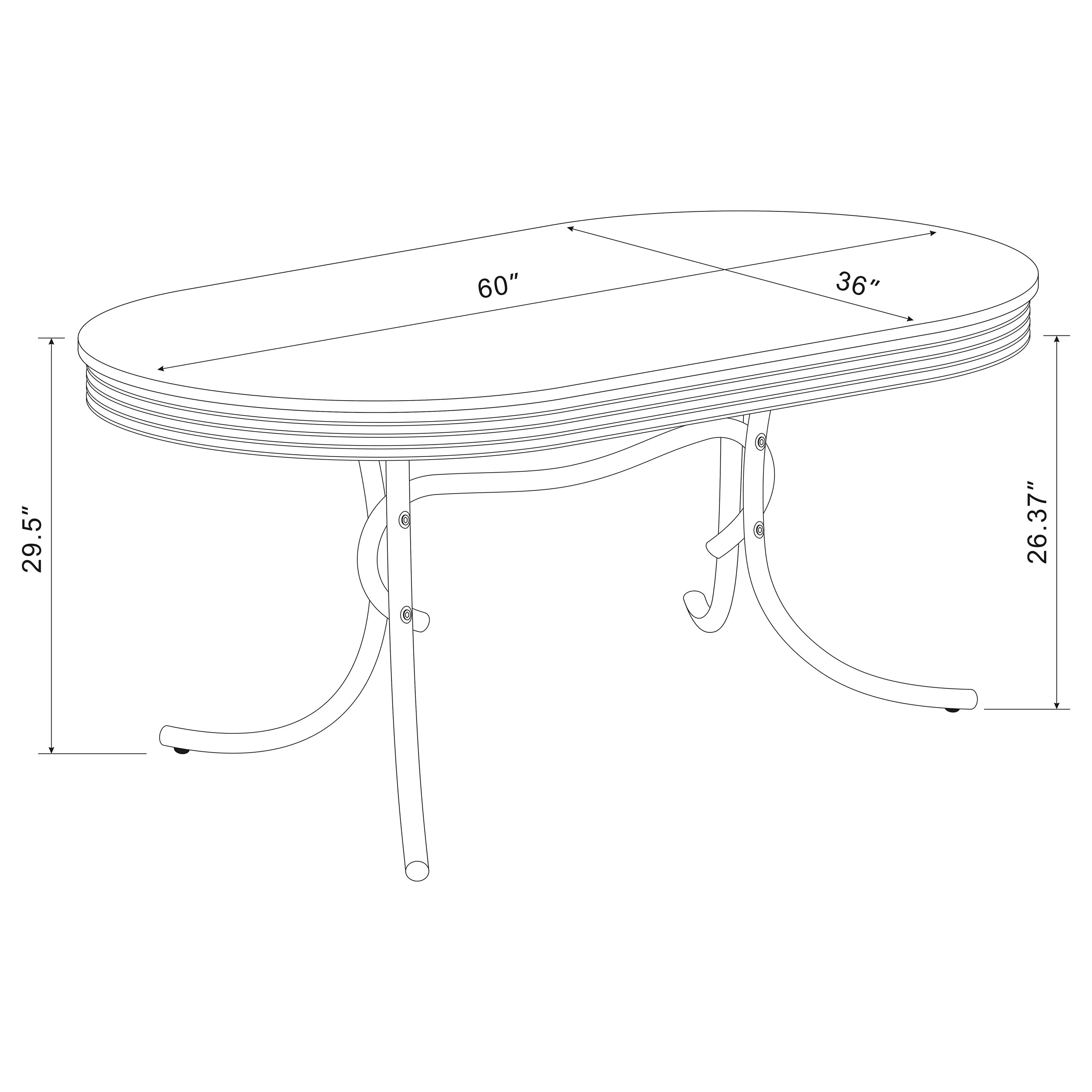 Retro Dining Set - Image 9