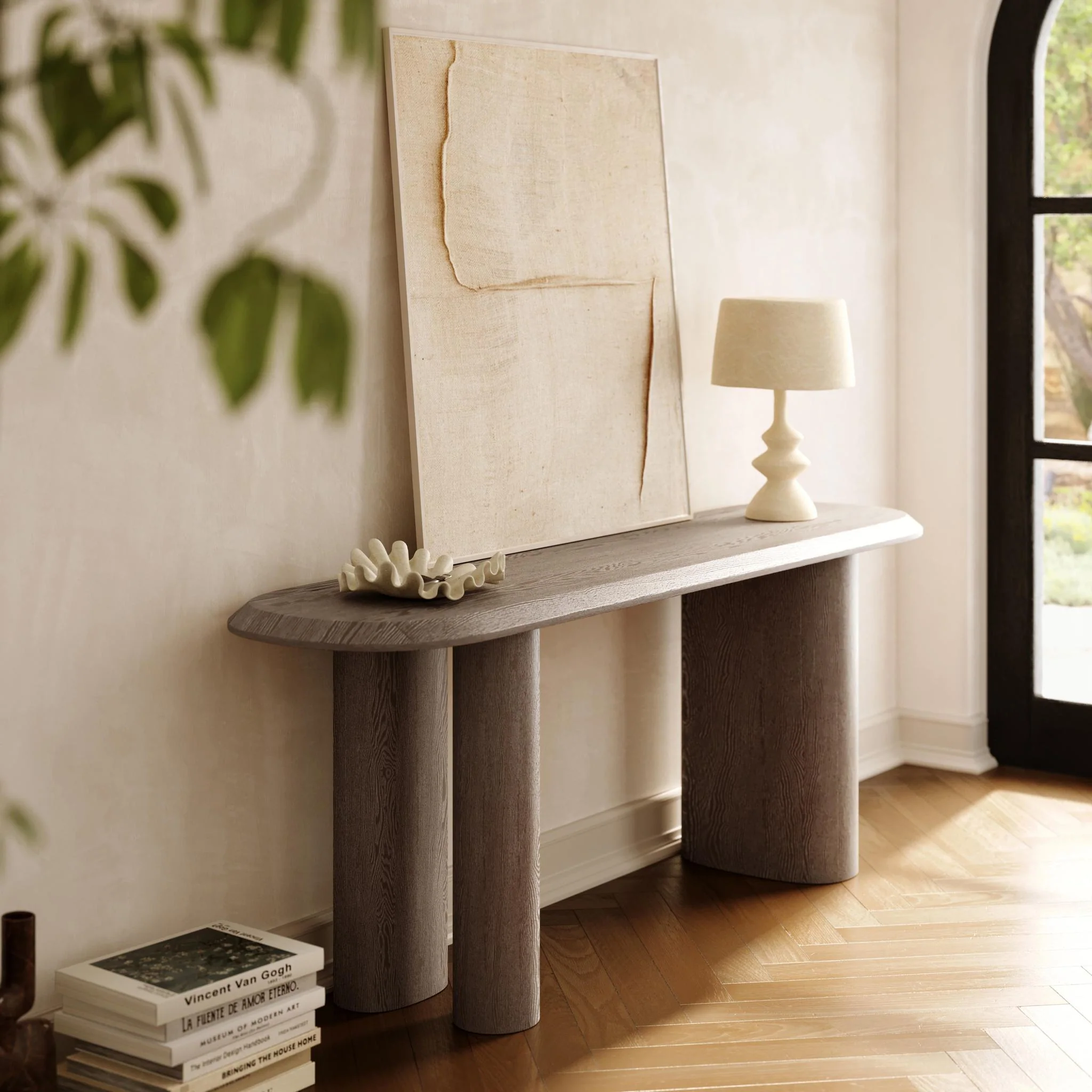 Rhema Washed Ash Console Table - Image 2