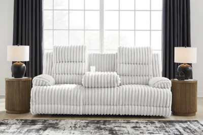 Rhines Falls Power Reclining Sofa with Drop Down Table - Image 8