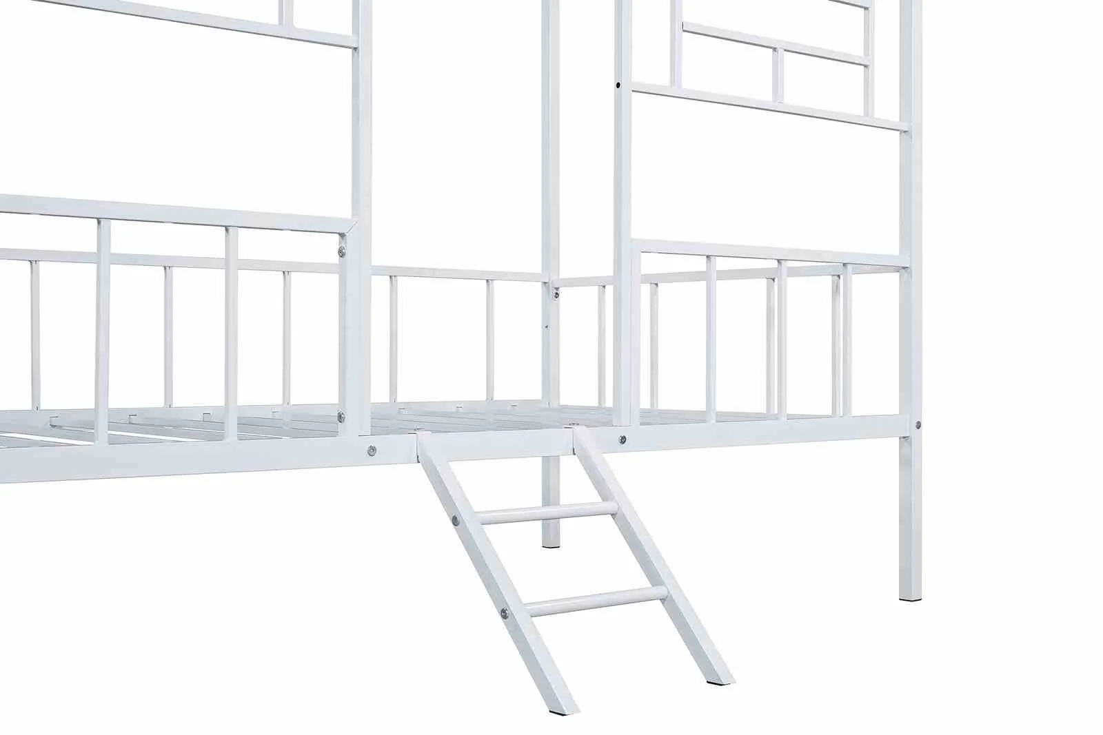 Rhonda Twin Loft Bed (K/D), White - Image 3