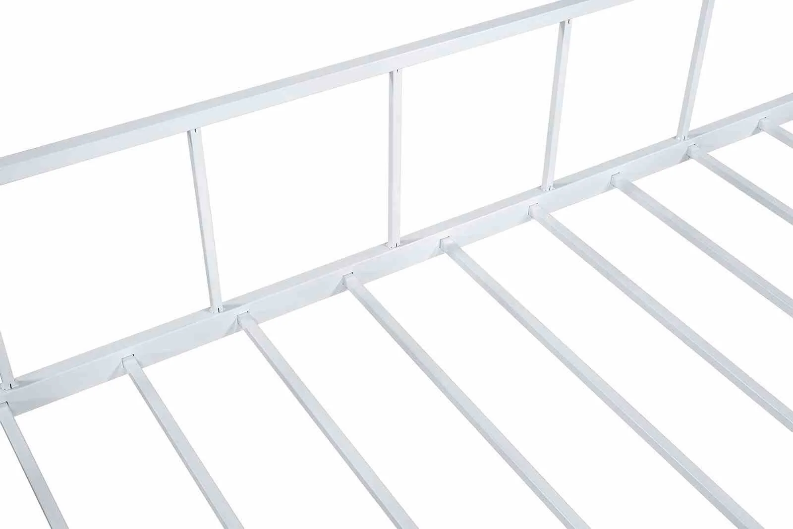 Rhonda Twin Loft Bed (K/D), White - Image 4