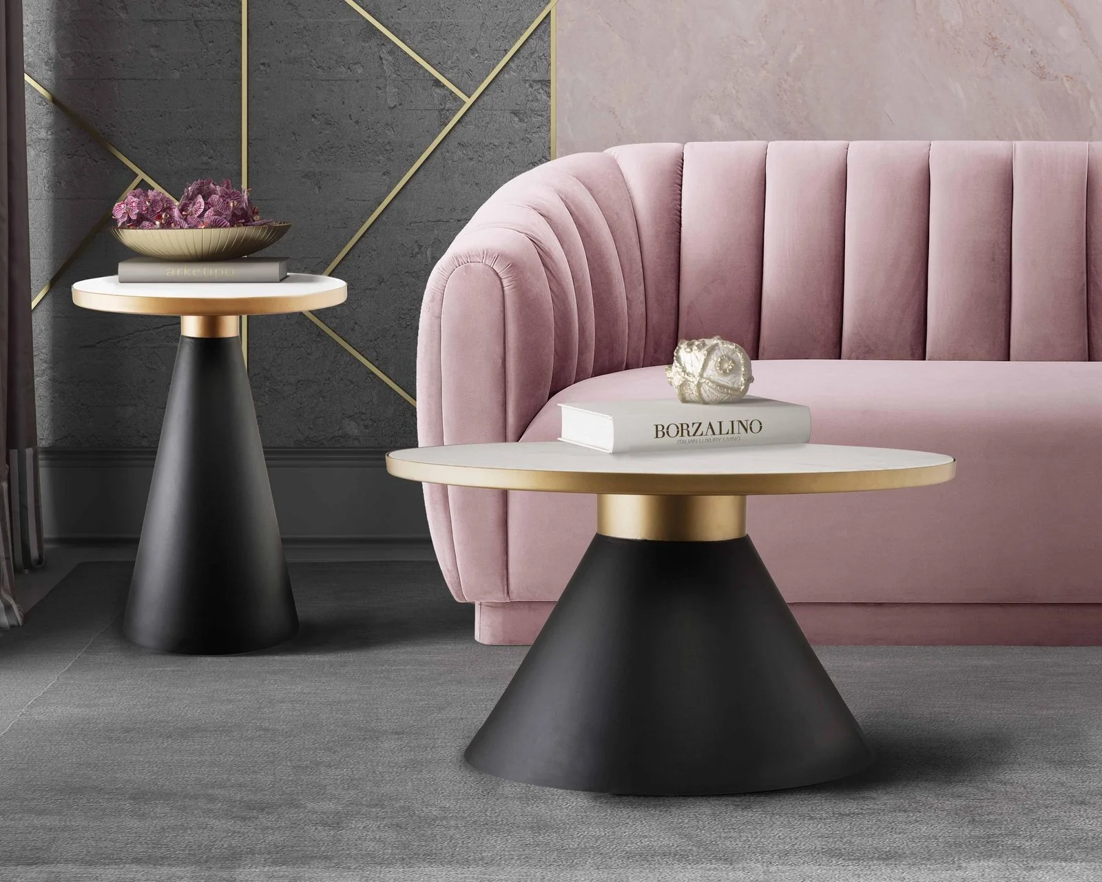 Richard Marble Coffee Table - Image 5