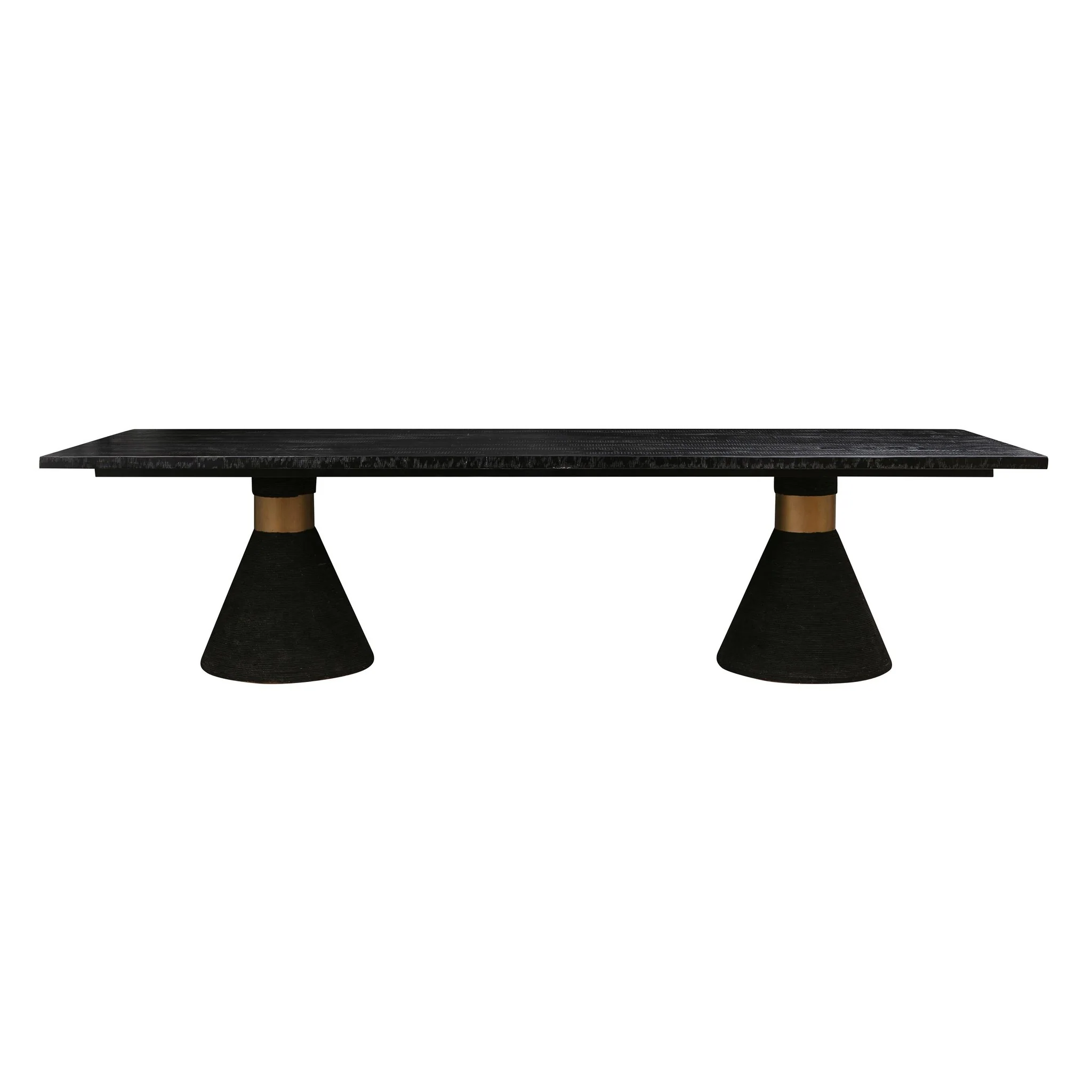 Rishi Black Rope Rectangular Table - Image 3