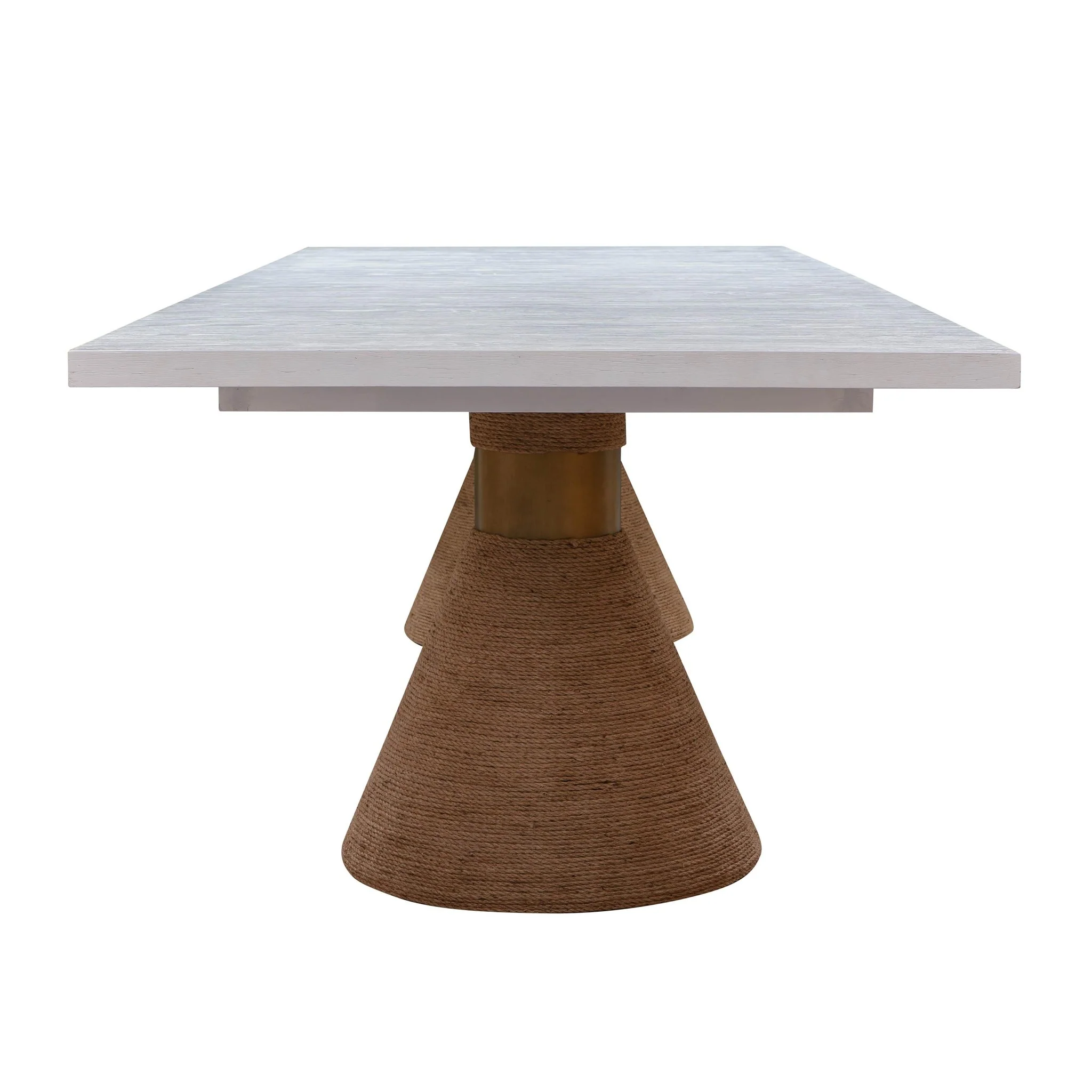 Rishi Natural Rope Rectangular Table - Image 3