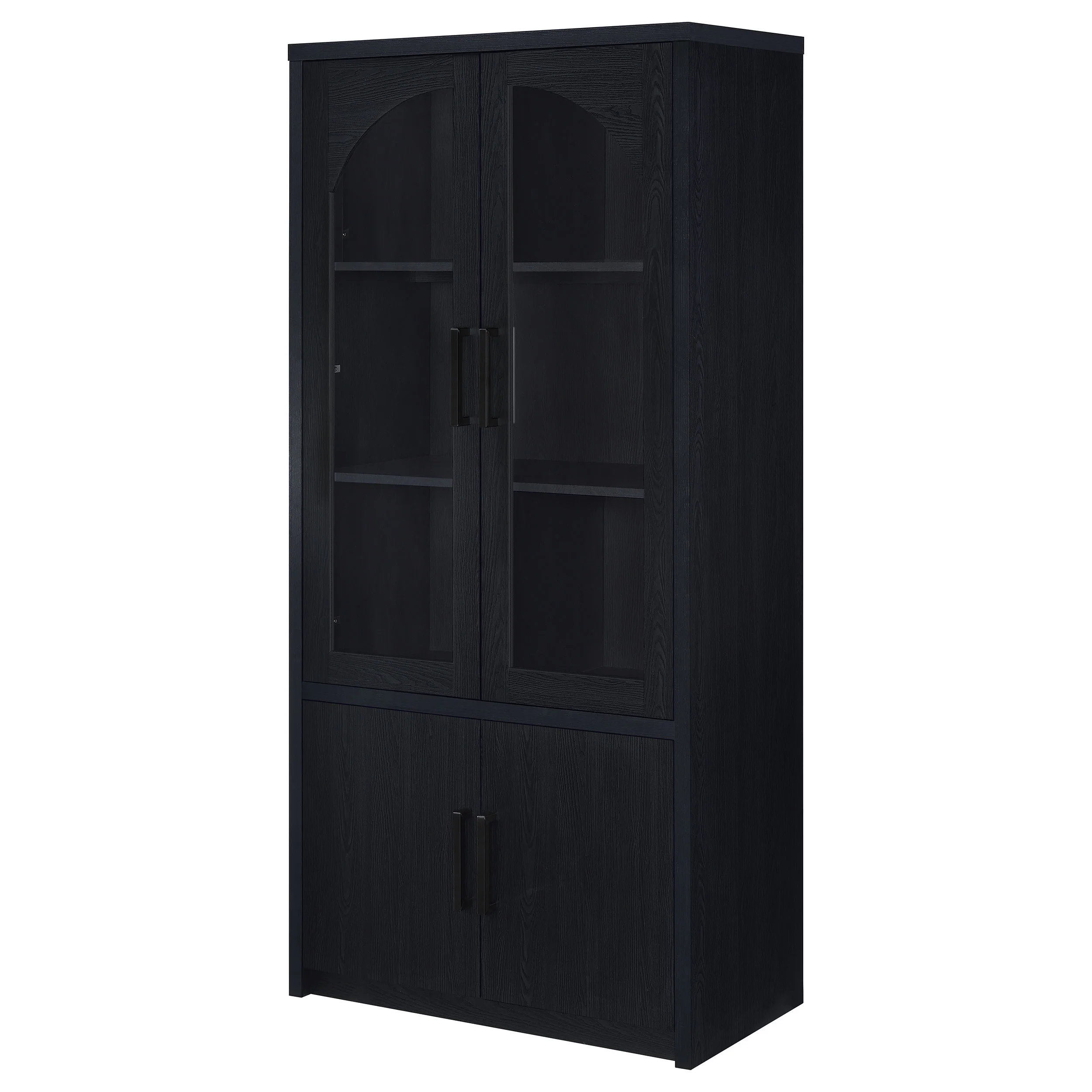 Riva Tall Display Cabinet with LED Lighting - Image 6
