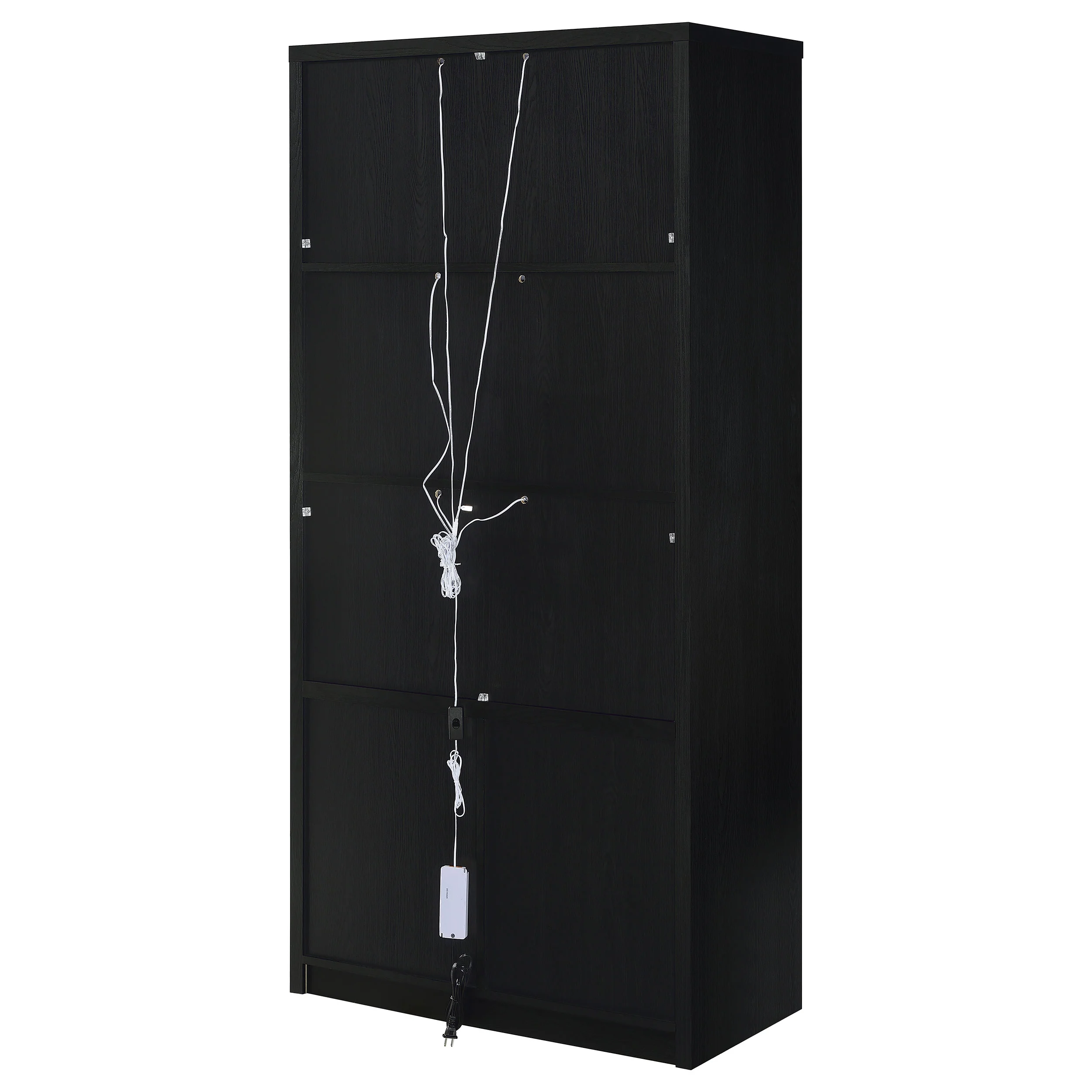 Riva Tall Display Cabinet with LED Lighting - Image 9
