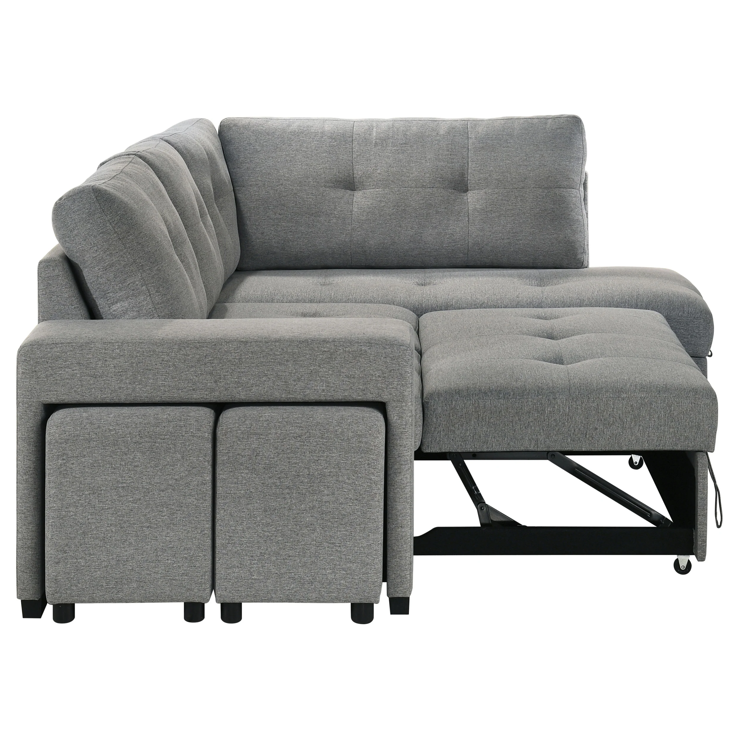 Roanne Pull-Out Sleeper Sectional Sofa - Image 15