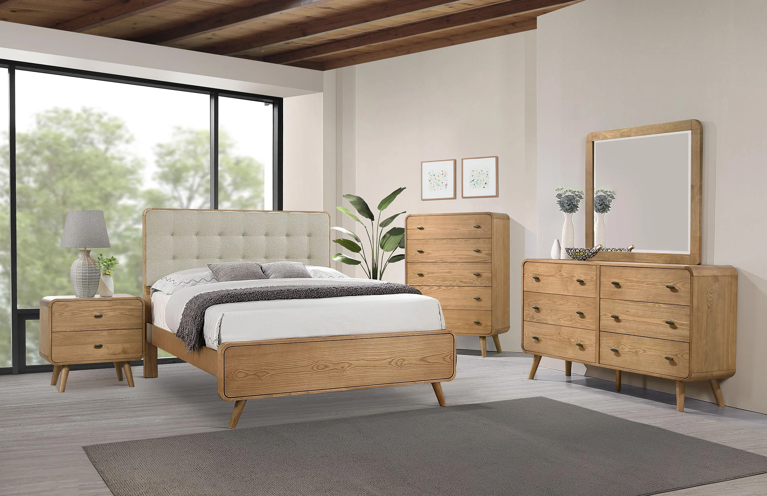 Robyn Panel Platform Bed - Image 112