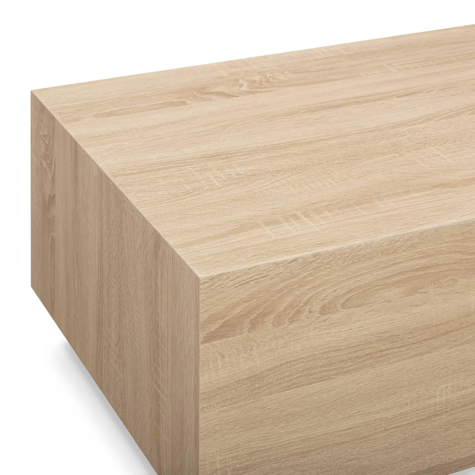 Romy in Faux Wood Coffee Table - Image 4