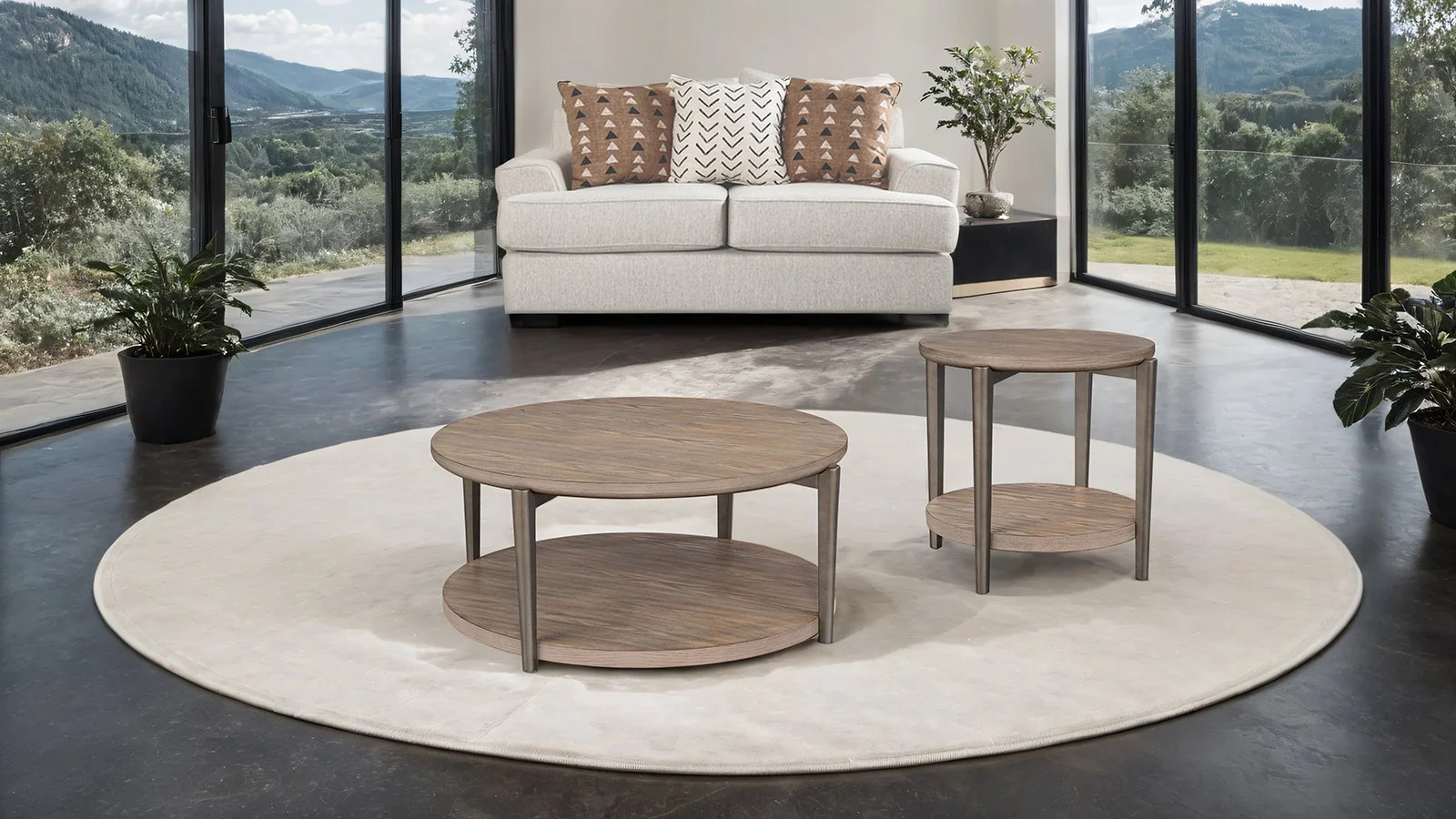 Roros Round End Table - Image 2