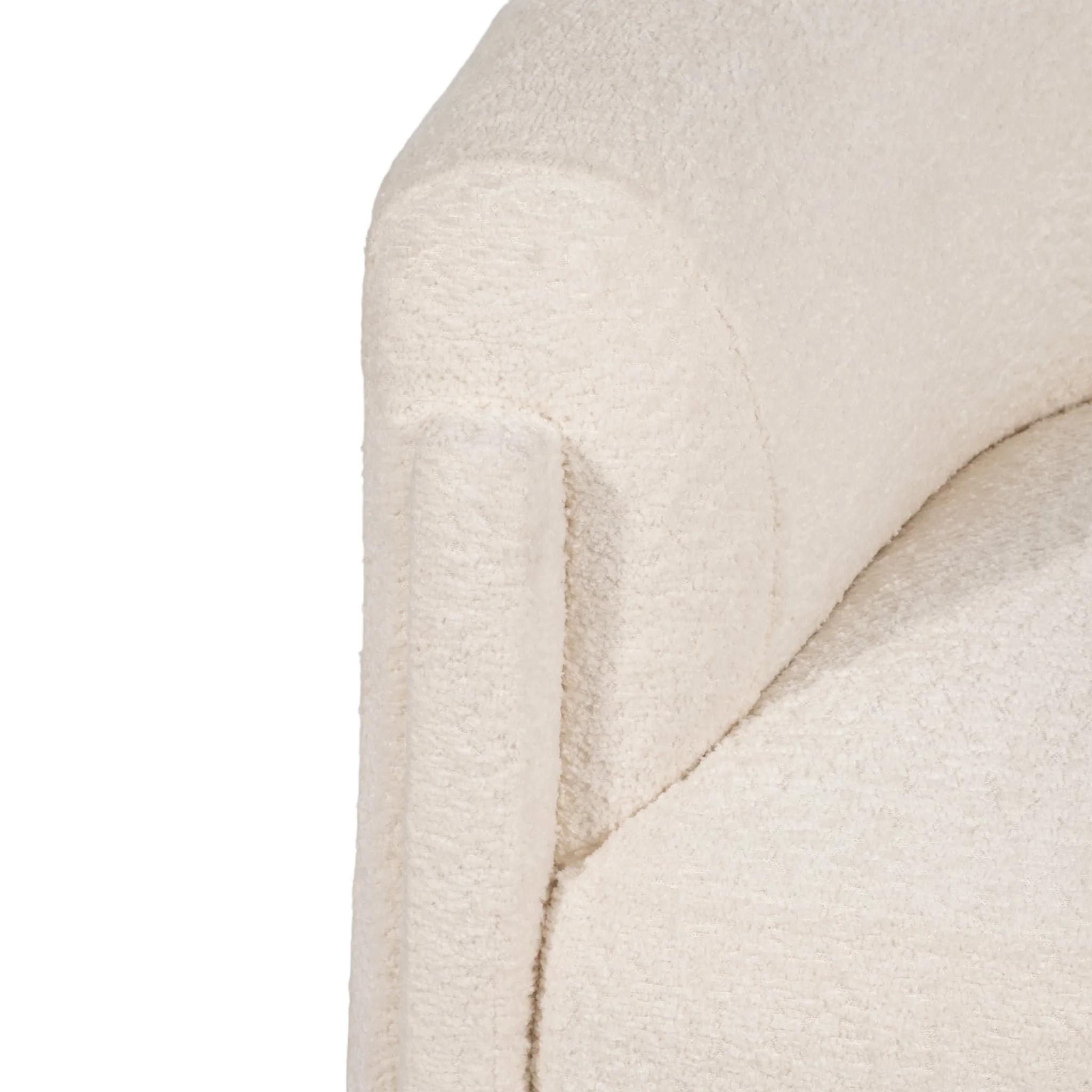 Roundback Accent Chair, Ivory - Image 6