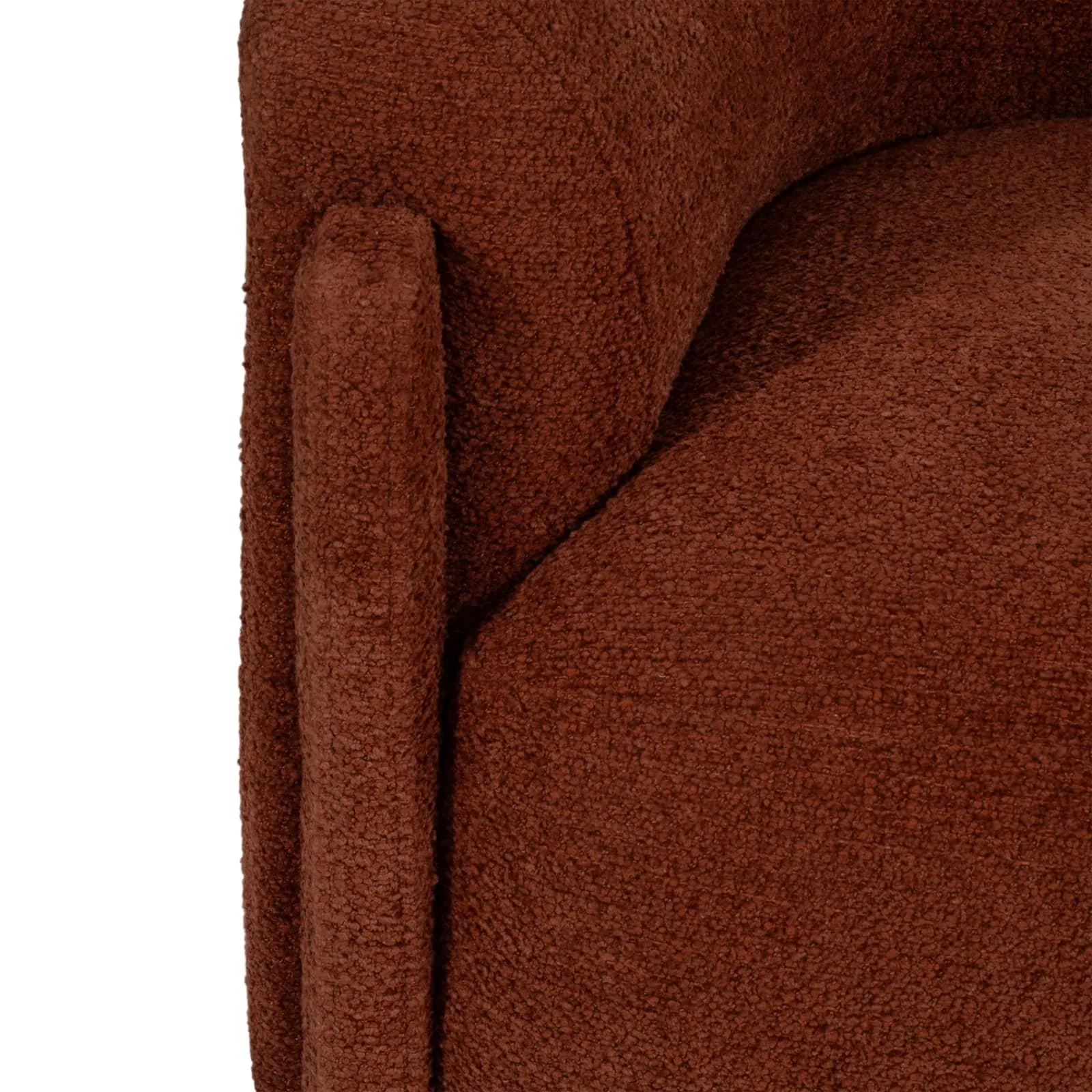 Roundback Accent Chair, Rust - Image 6