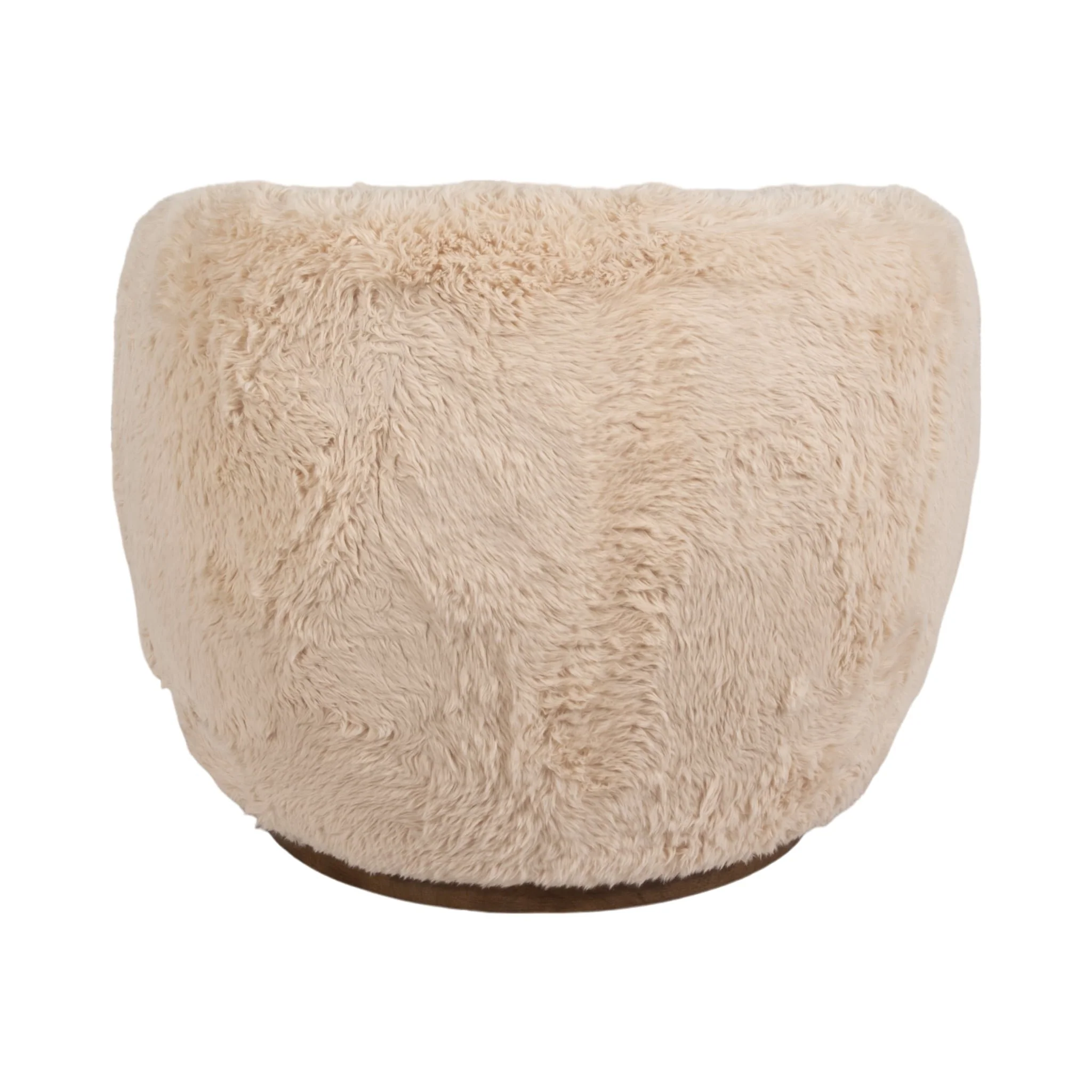 Roundback Swivel Chair, Sand - Image 4