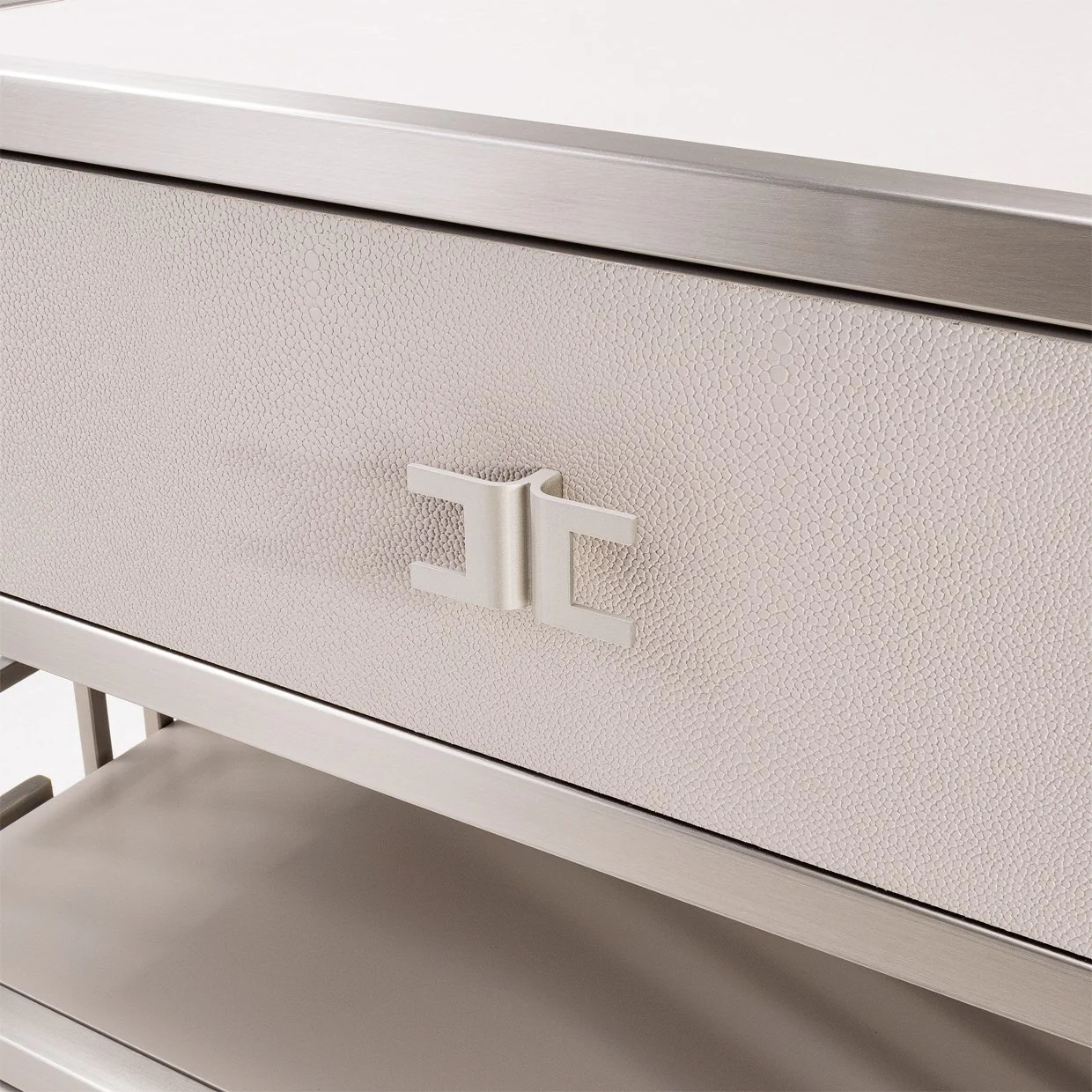 Roxbury Park Metal Nightstand - Stainless Steel - Image 8