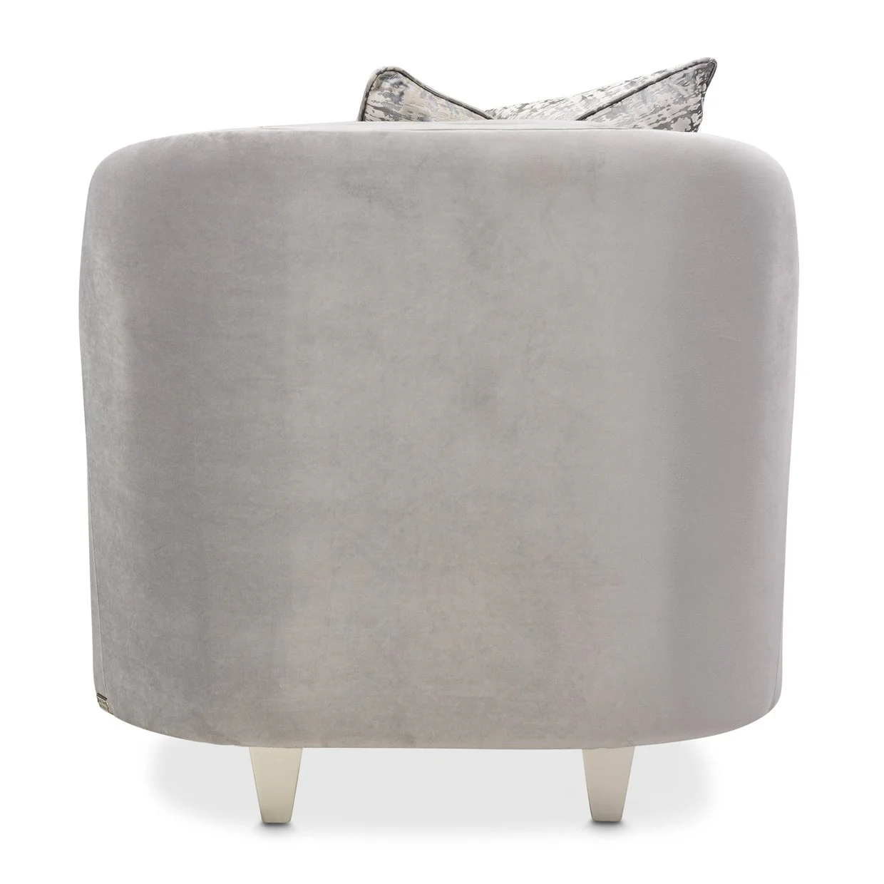 Roxbury Park Velvet Matching Chair - Steel/Slate - Image 5