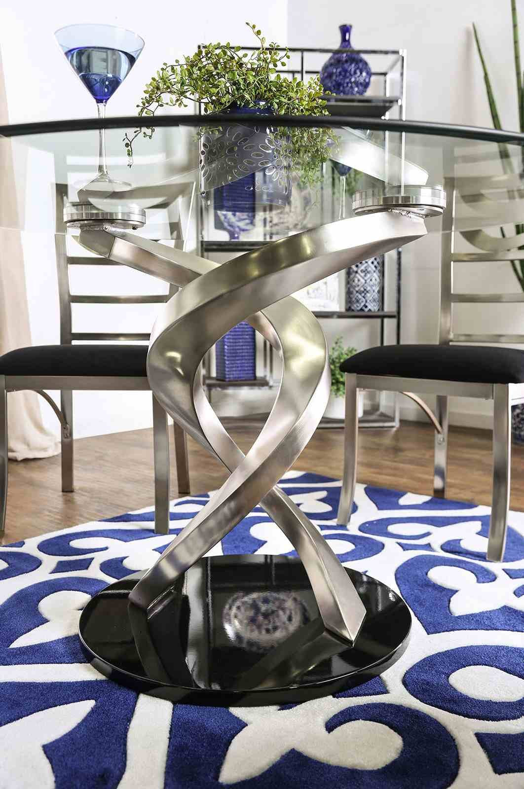 Roxo 5 Pc. Dining Table Set - Image 5