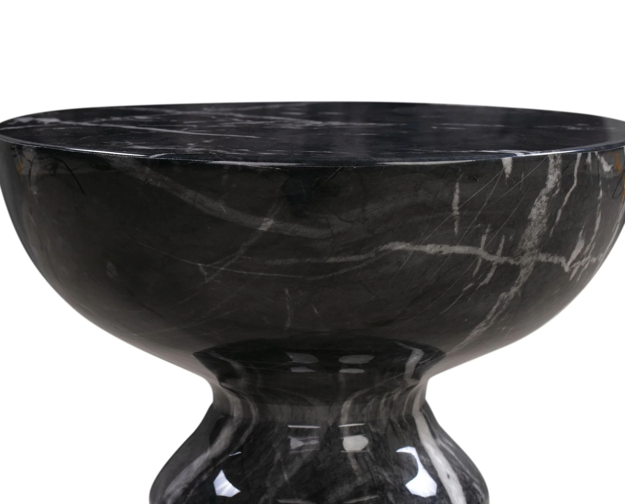 Rue Black Marble Side Table - Image 5