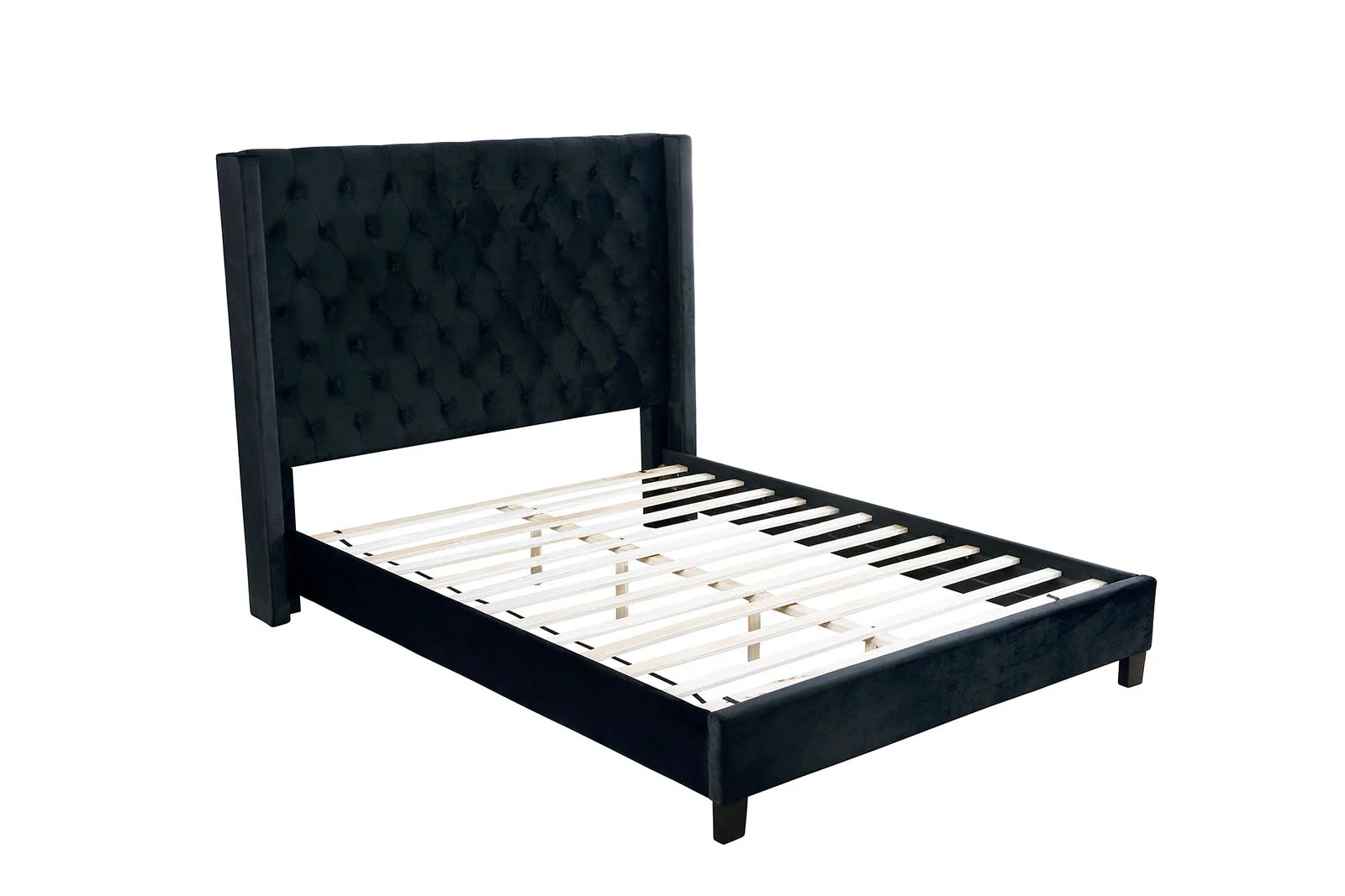 Ryleigh E.King Bed, Black - Image 5
