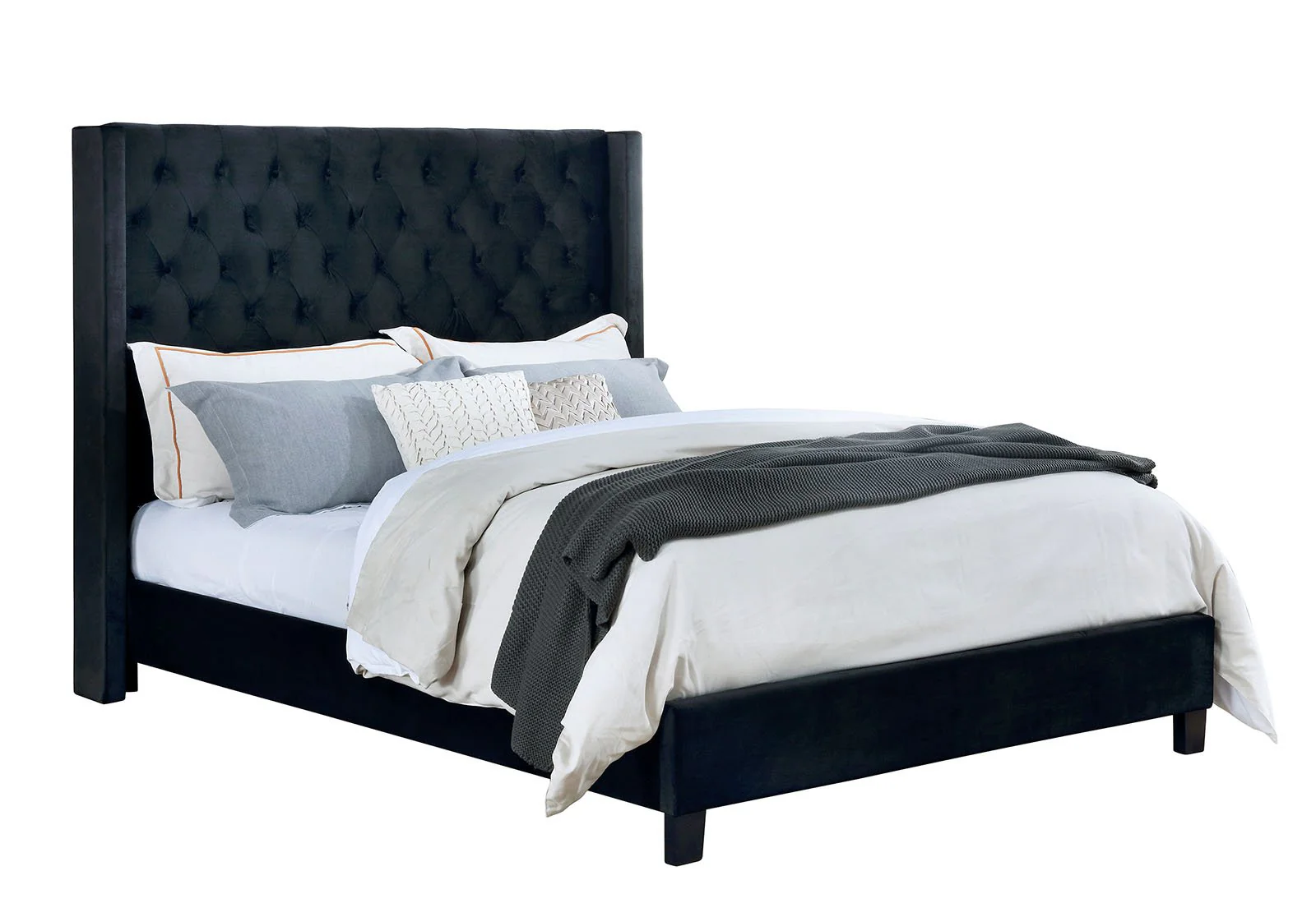 Ryleigh Queen Bed, Black - Image 4