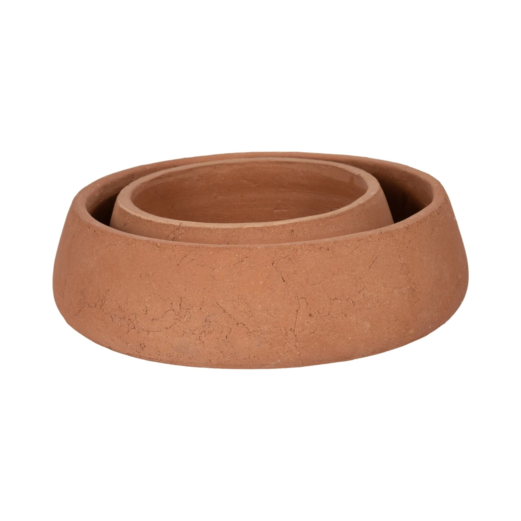 S/2 10/14" Bowls, Natural - Image 4