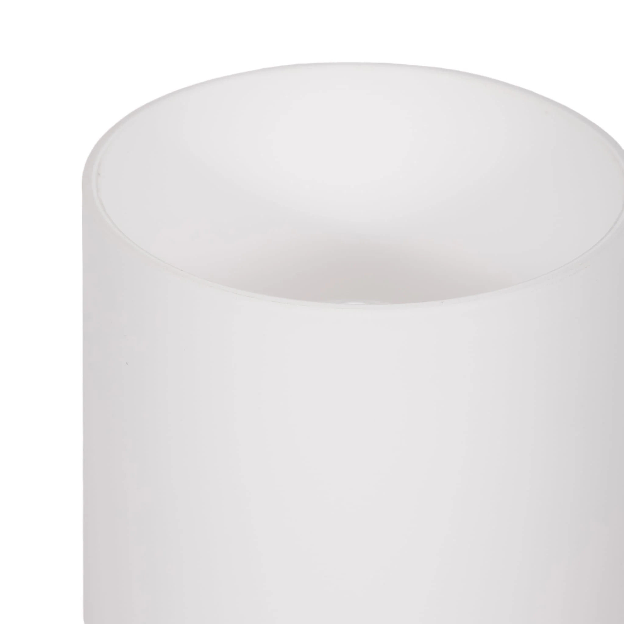 S/2 10" Glass Touch Table Lamps, White - Image 4