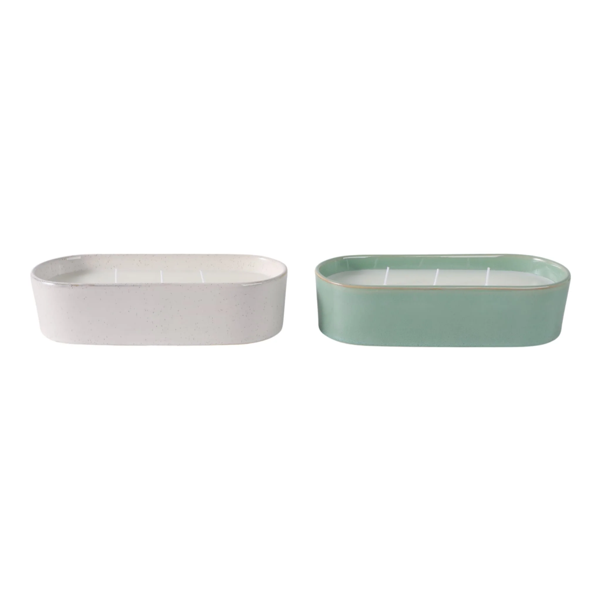 S/2 10x4" 19 Oz Grapefruit&ginger Oval Cndle,multi - Image 4