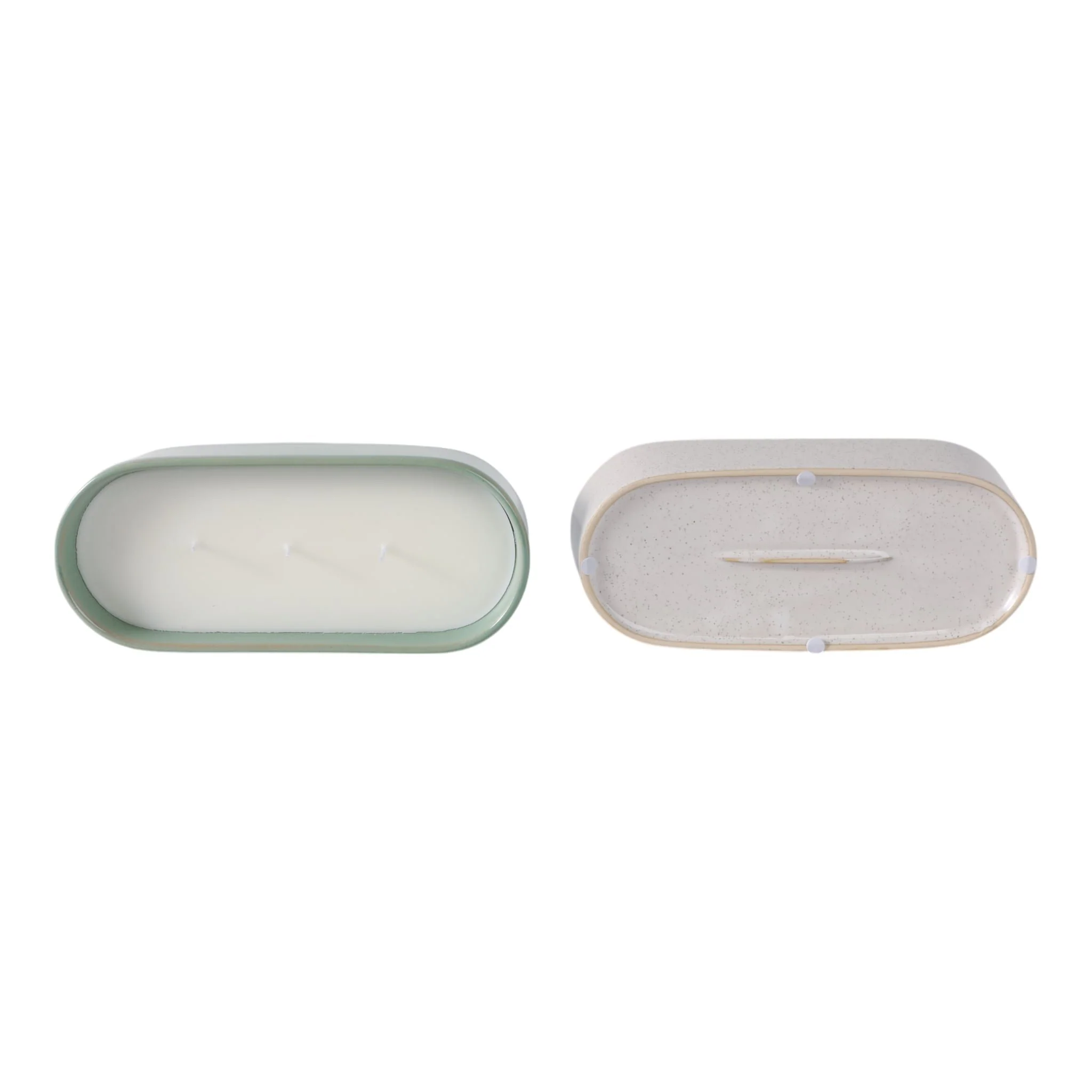 S/2 10x4" 19 Oz Grapefruit&ginger Oval Cndle,multi - Image 7