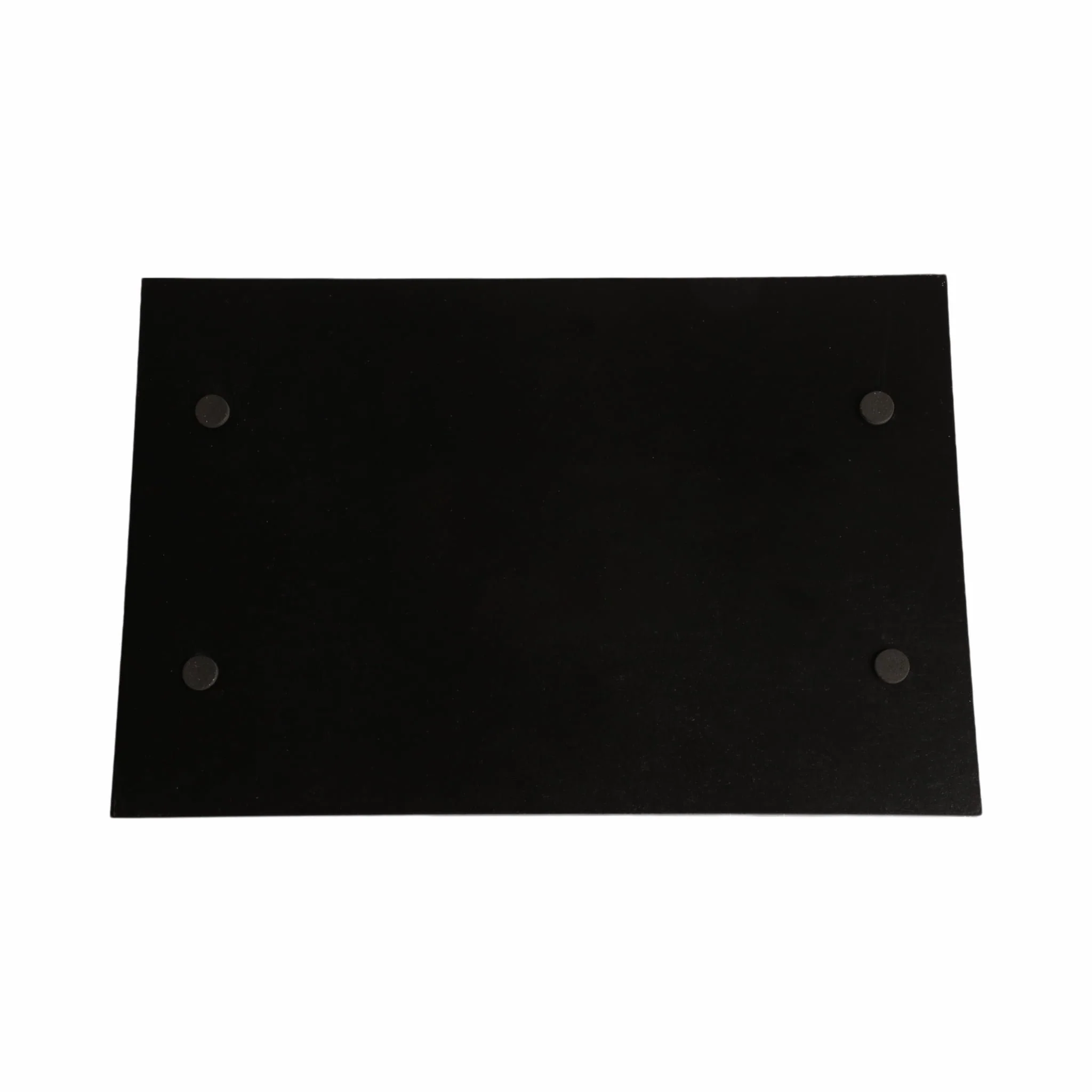 S/2 12/16" Sparkly Glass Trays, Black - Image 8
