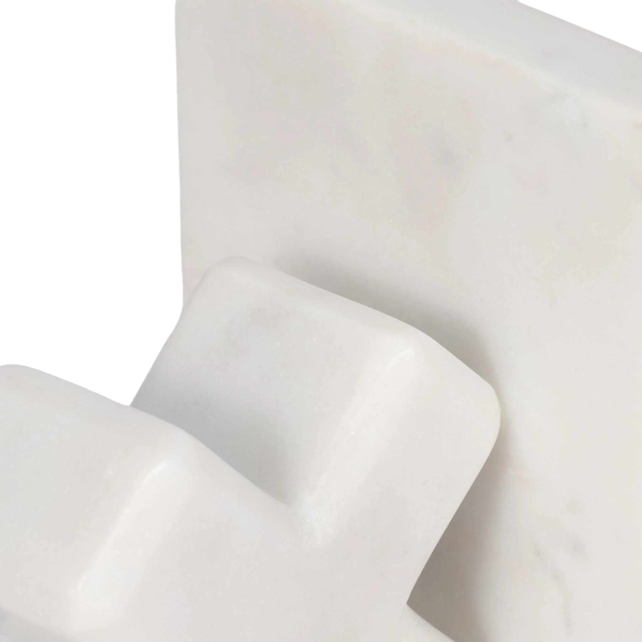 S/2 5" X & O Bookends, White - Image 4