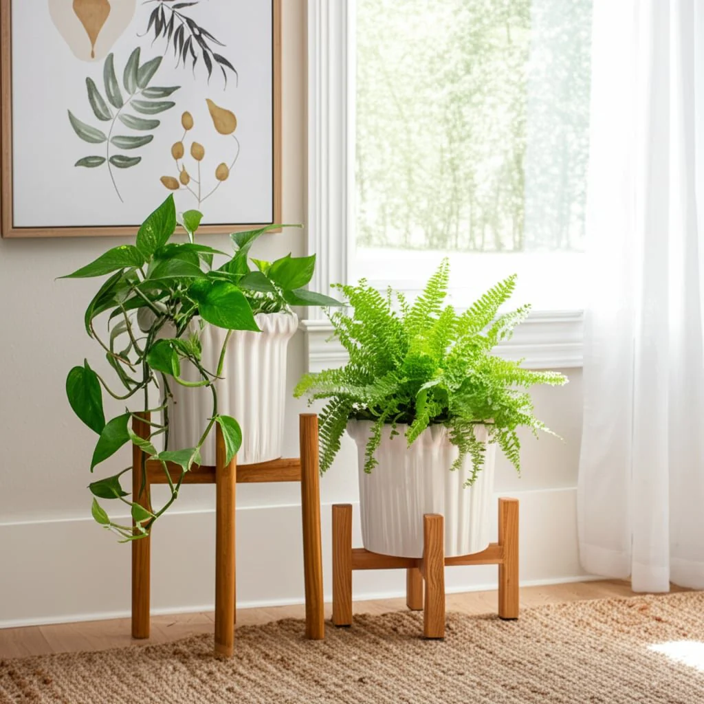 S/2 7/9" Fluted Planters, Ivory - Image 10