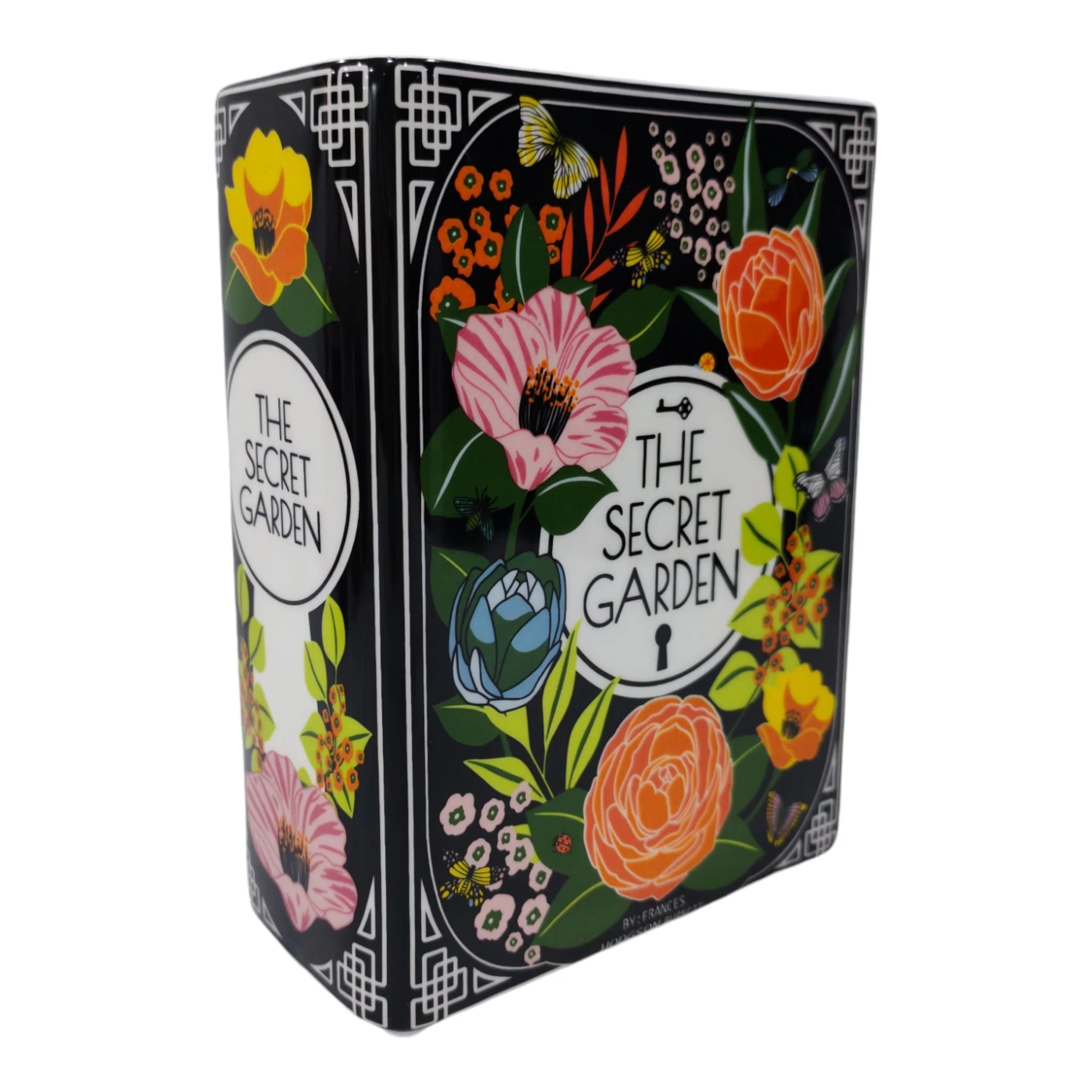 S/2 8x6" Book Vase, Multi - Image 6