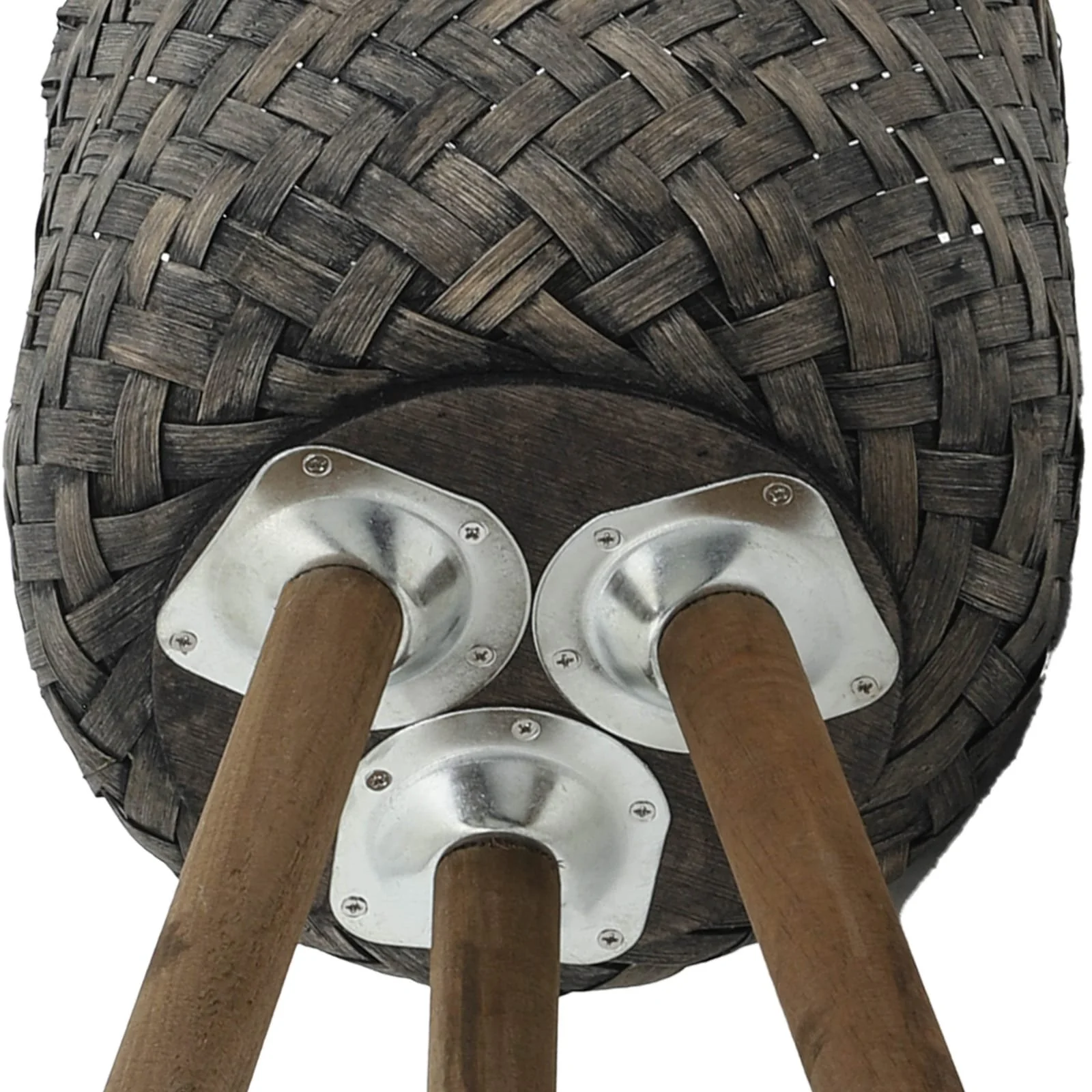 S/2 Bamboo Planters On Stands - Image 4