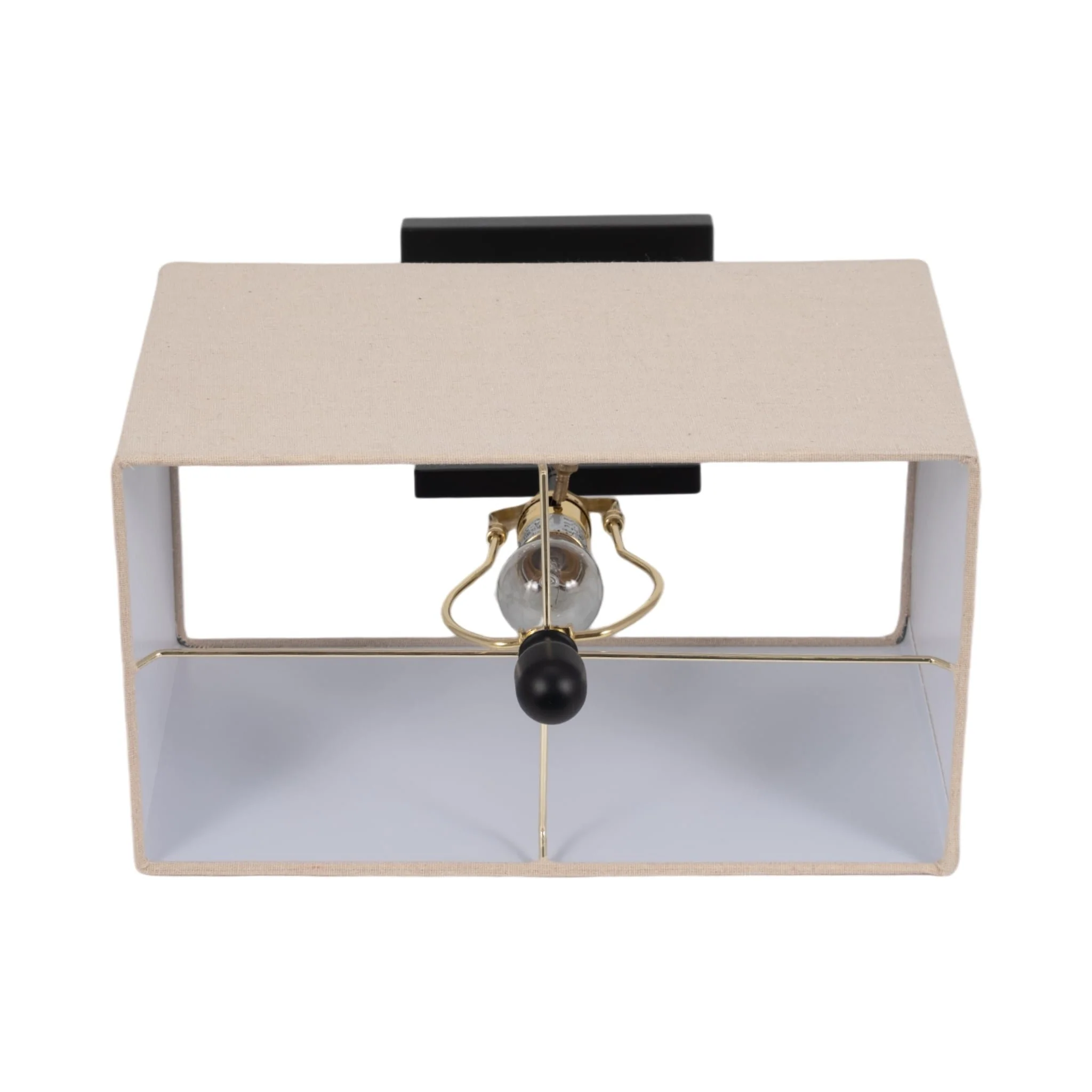 S/2 Metal 25" Table Lamp, Black - Image 6
