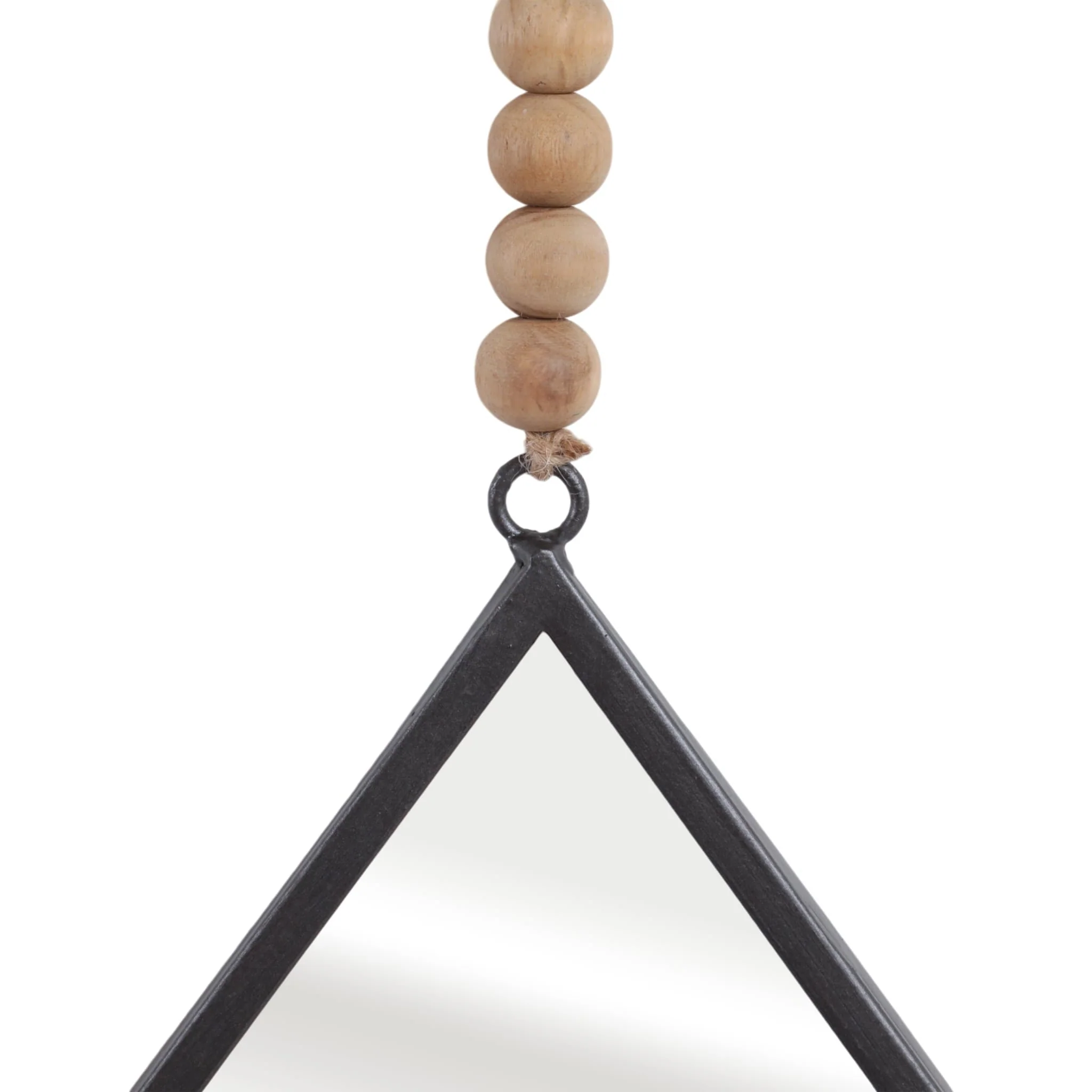 S/2 Metal Teardrop Wall Mirror, Gunmetal Wb - Image 5