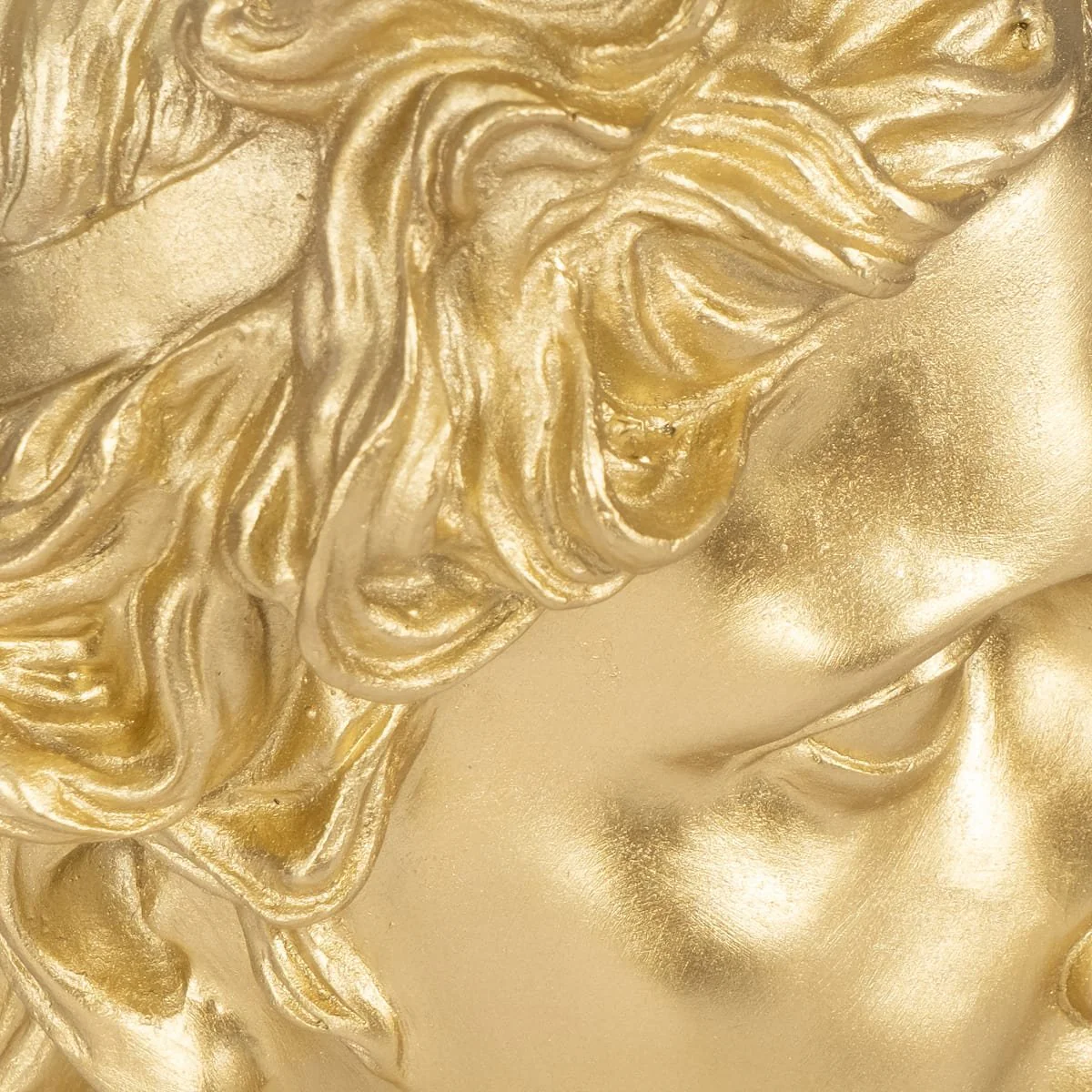 S/2 Resin, 9" Greek Goddess Bookends, Gold - Image 4