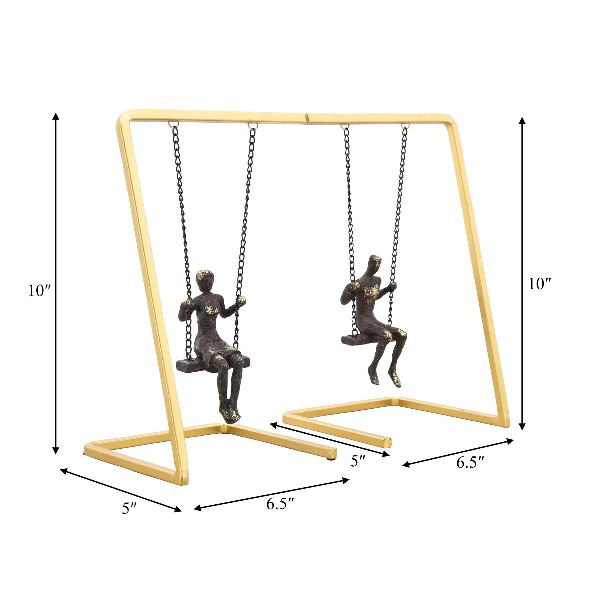 S/2 Swinging People Bookends - Image 5