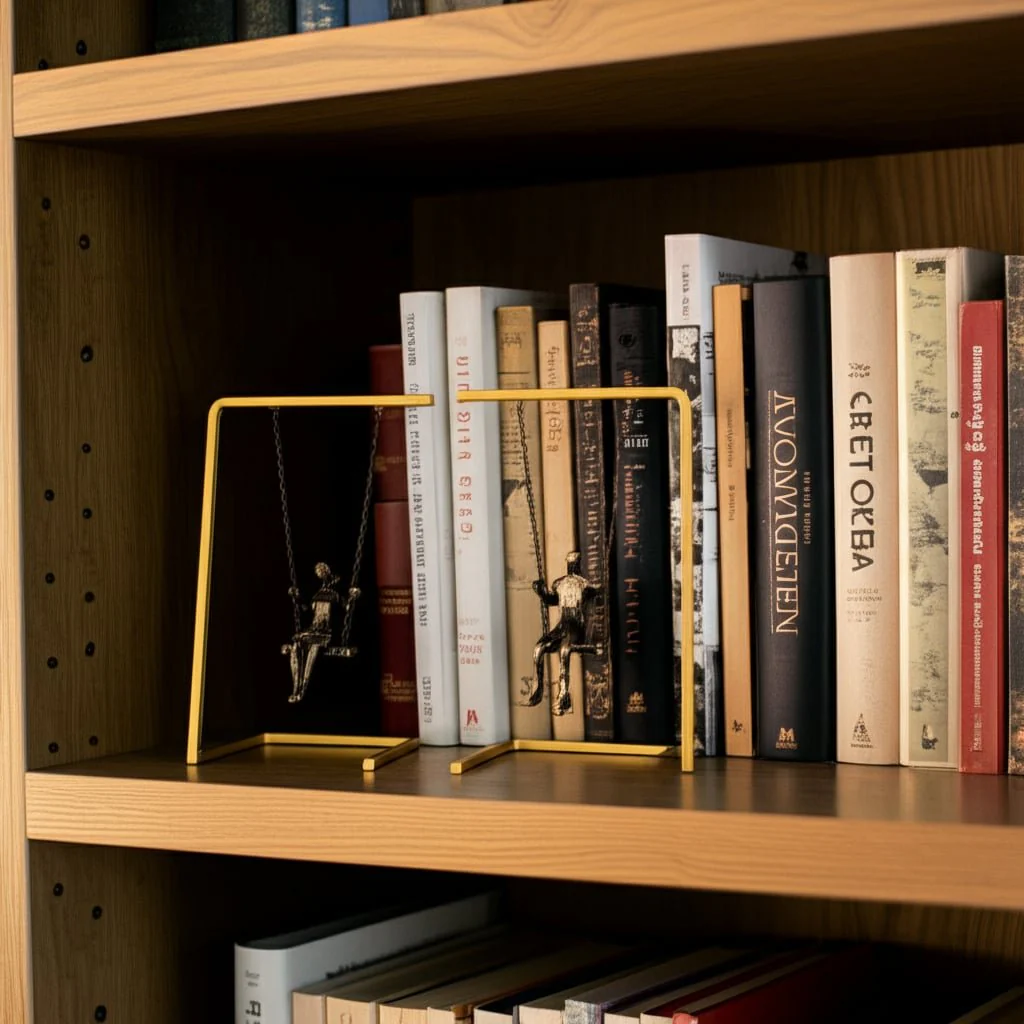 S/2 Swinging People Bookends - Image 8